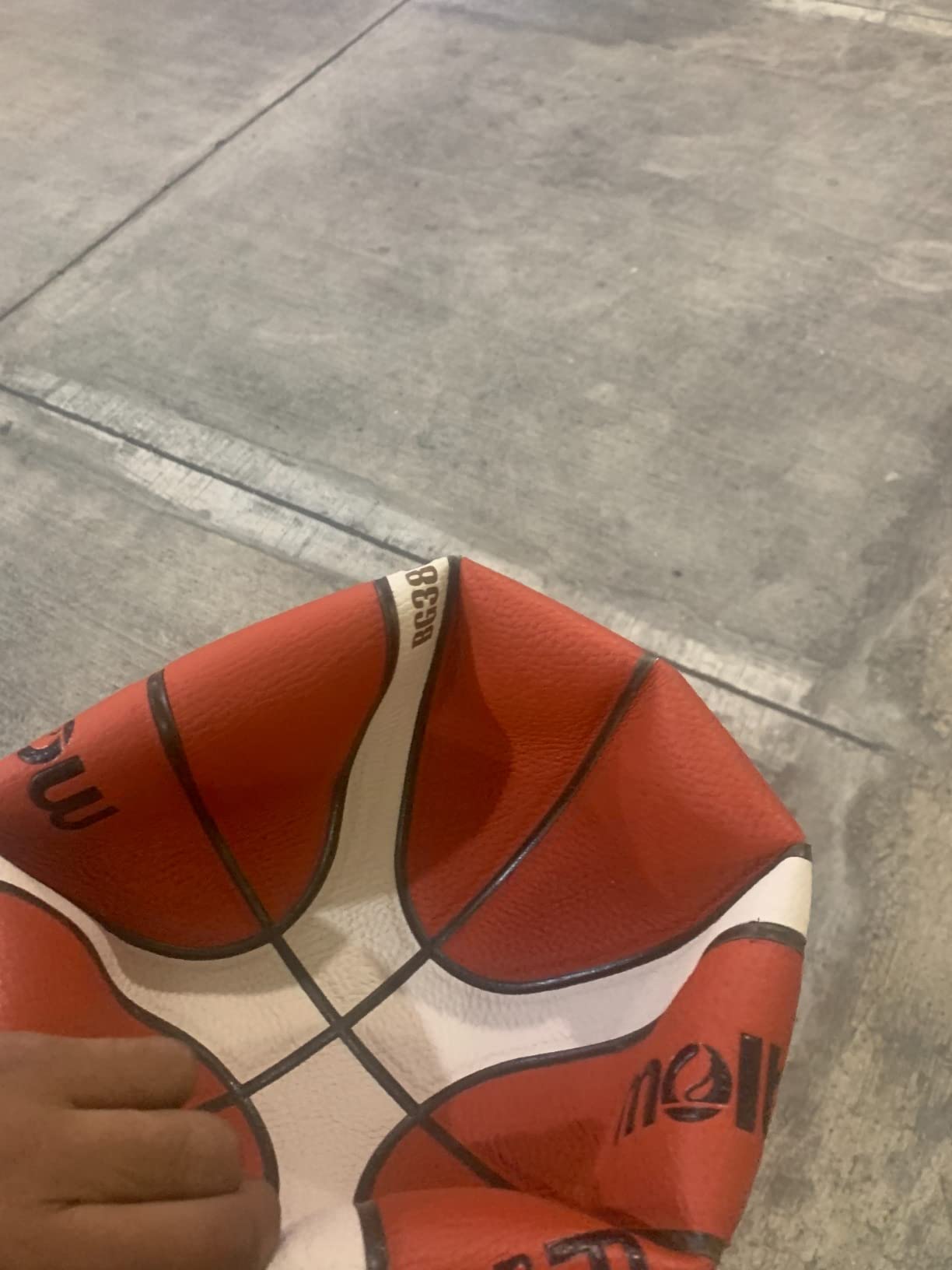 Molten Basketball, FIBA Approved, Adult, 1 Set, 1 Piece, 28.5 inches customer photo 2