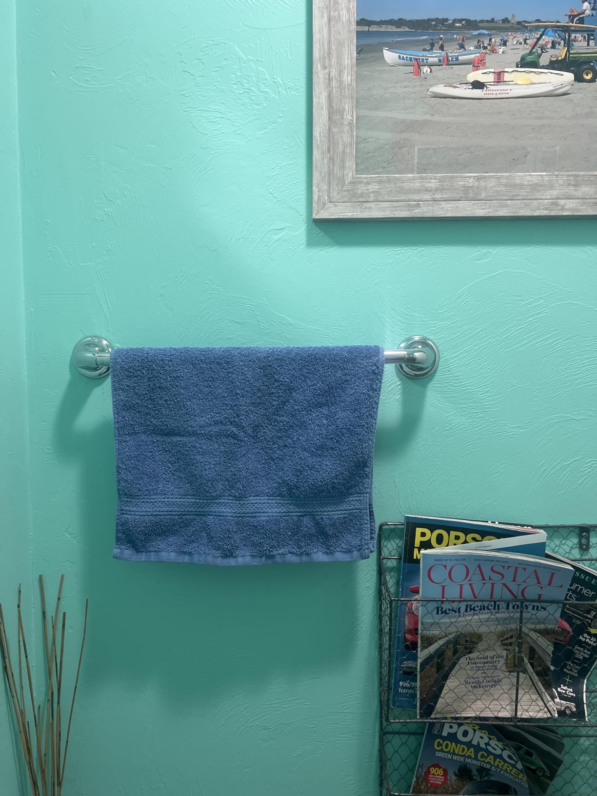 Utopia Towels 6 Pack Premium Hand Towels, 16x28 in, 600 GSM Cotton, Grey customer photo 2