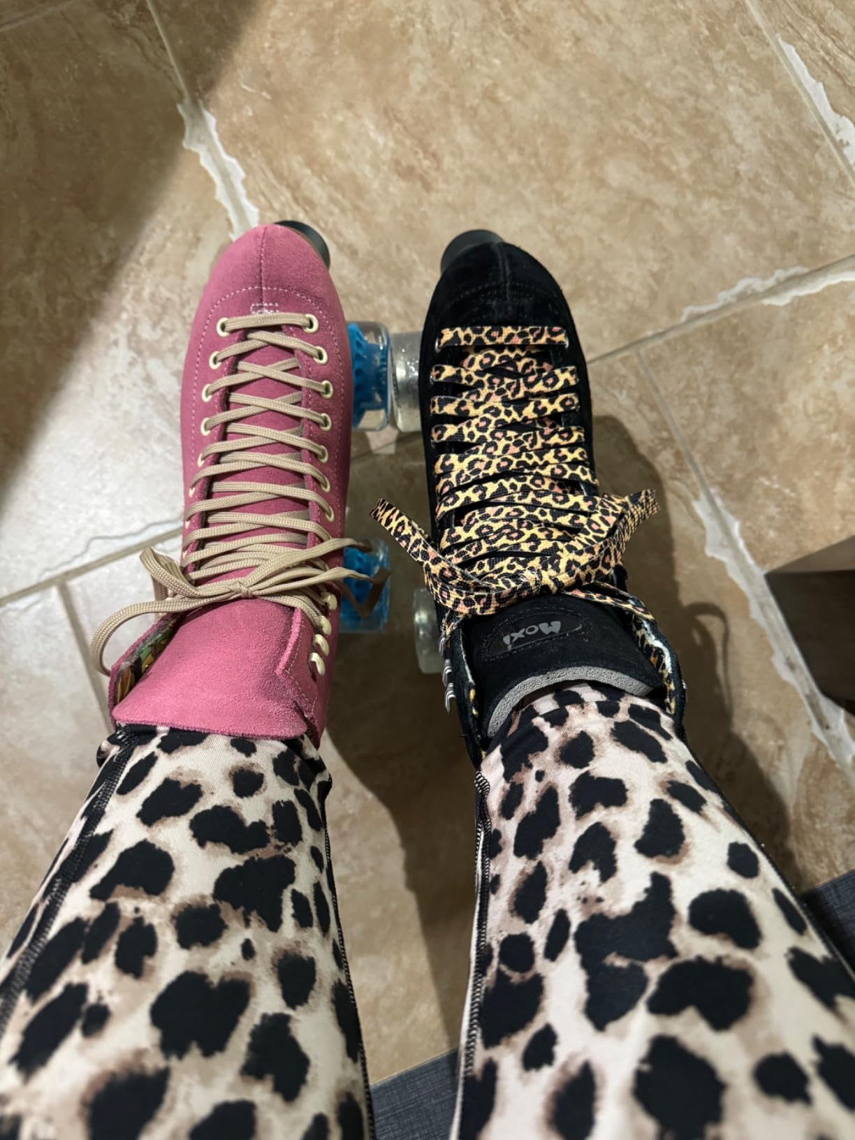 Moxi Panther Roller Skates for Women - Durable High-Top Design with Suede Skate Boots, Dri-Lex Lining, and Smooth Cushioning Wheels customer photo 2