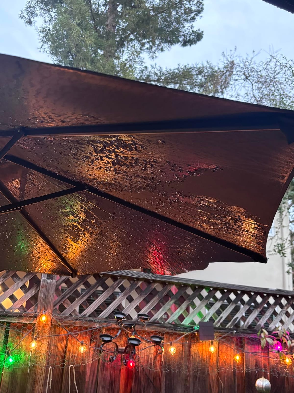 Best Choice Products 7.5ft Heavy-Duty Round Outdoor Market Table Patio Umbrella w/Steel Pole, Push Button Tilt, Easy Crank Lift - Sky Blue customer photo 1