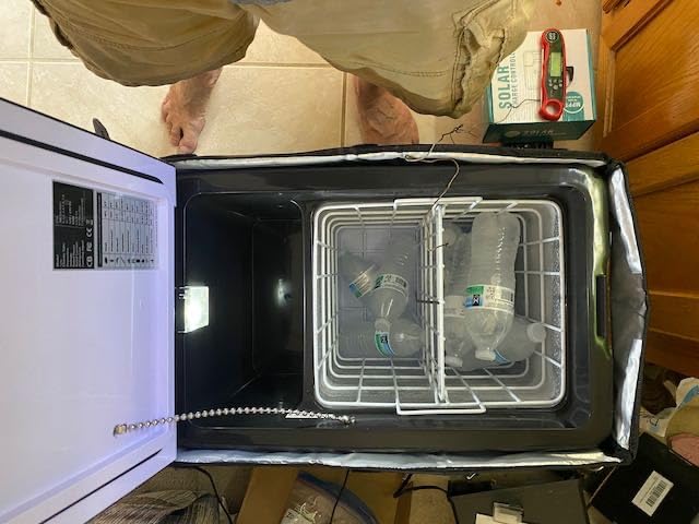 BougeRV 12V Refrigerator 53 Quart, Electric Car Cooler with MAX/ECO Mode | 12/24V DC, 45dB Quiet, -4~50°F, 3-level Battery Protection for Truck, RV, Camping, Use as freezer or refrigerator customer photo 2