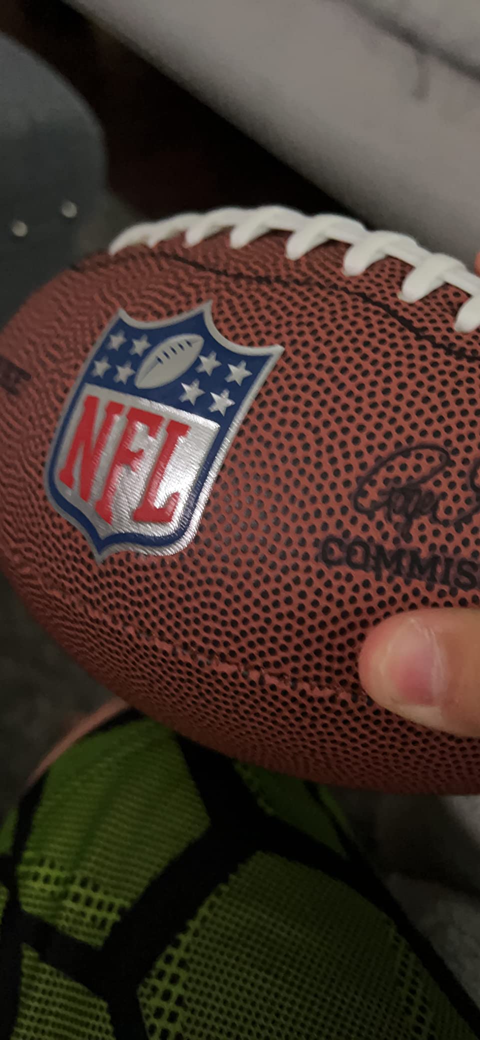 WILSON NFL Authentic Footballs - The Duke (Premium Edition) customer photo 1