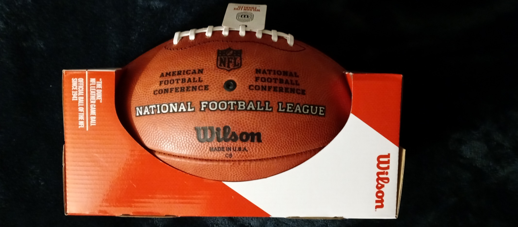 WILSON NFL Authentic Footballs - The Duke (Premium Edition) customer photo 2