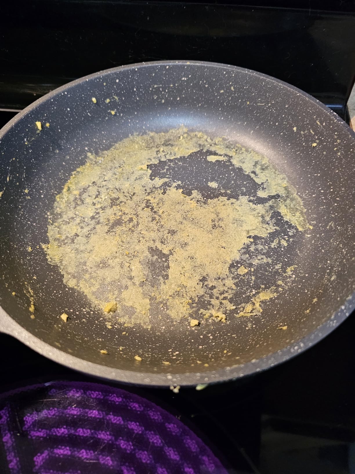 SENSARTE Nonstick Frying Pan Skillet, Swiss Granite Coating Omelette Pan, Healthy Stone Cookware Chef's Pan, PFOA Free (9.5 Inch) customer photo 1