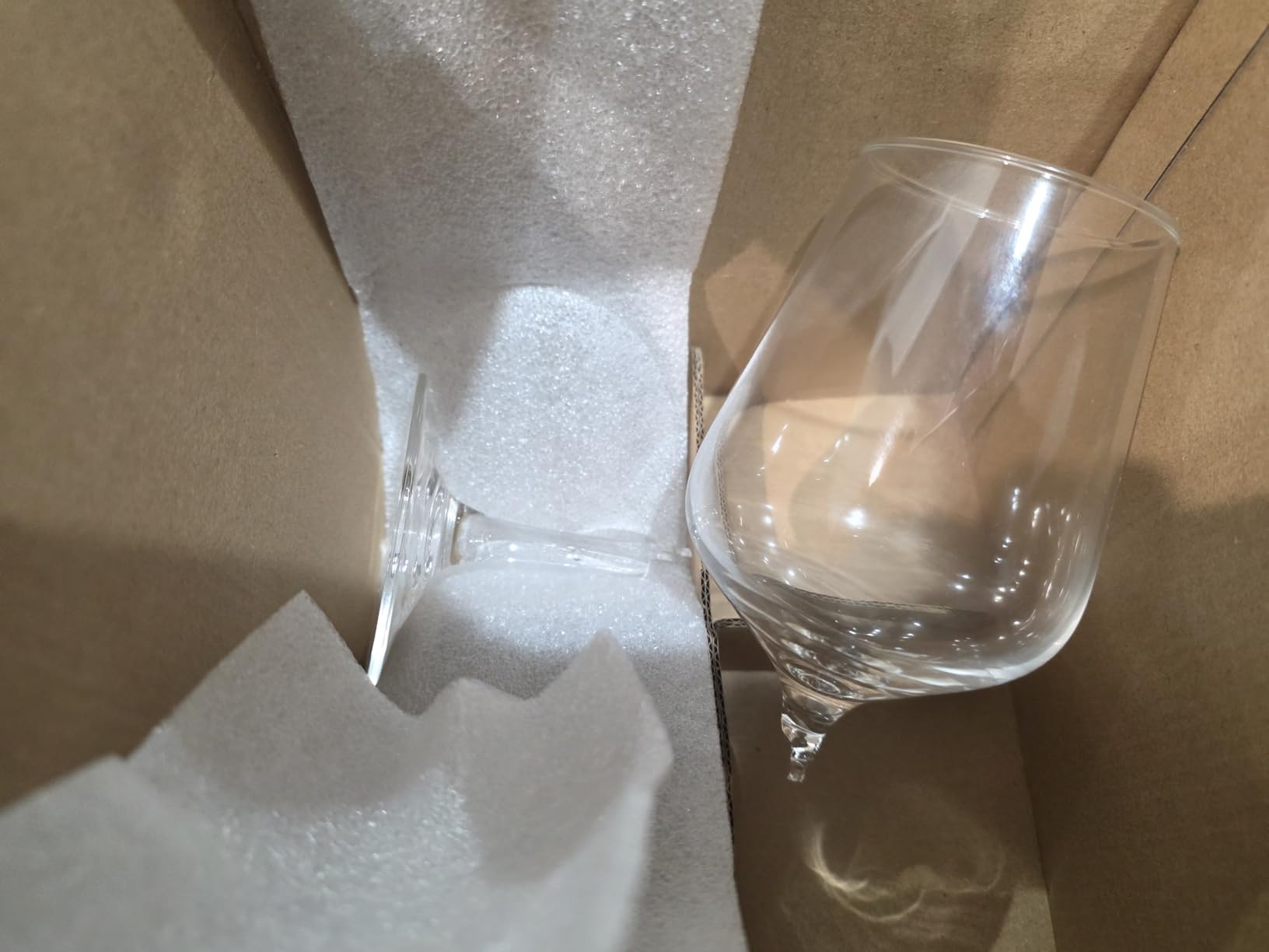 C CREST Wine Glasses Set of 8, 12oz, Lead-free, Clear, Durable Glassware customer photo 1