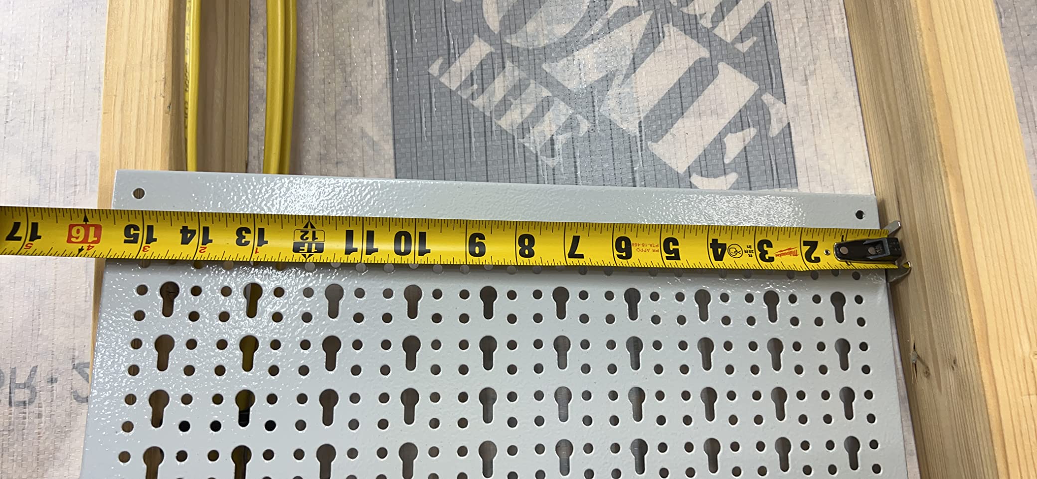 TORACK Pegboard Wall Organizer Kit 48x24 in, Garage Metal Tool Pegboard | Tool Organizer System, Tools Storage Peg Board Kit with Hooks and Accessories, Wall Mounted Storage Bins, Shelves customer photo 2