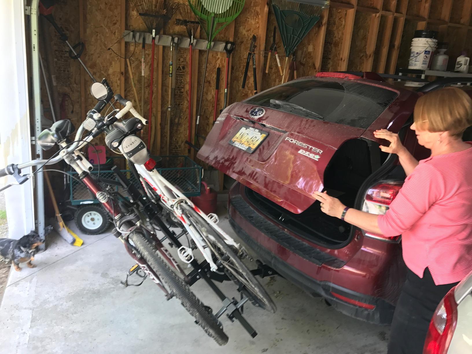 Swagman Quad 2+2 Hitch Mount Bike Rack - 4 Bike Platform Carrier customer photo 2