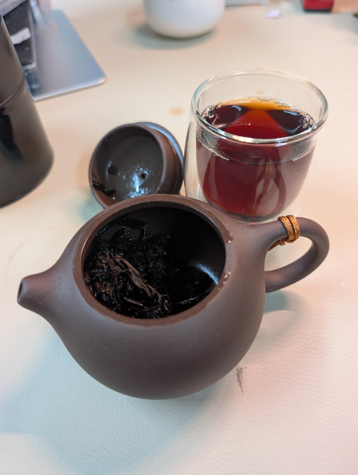 Chinese Yixing Zini Clay Xishi Teapot, 6oz/180cc Genuine Zisha Kungfu tea customer photo 1