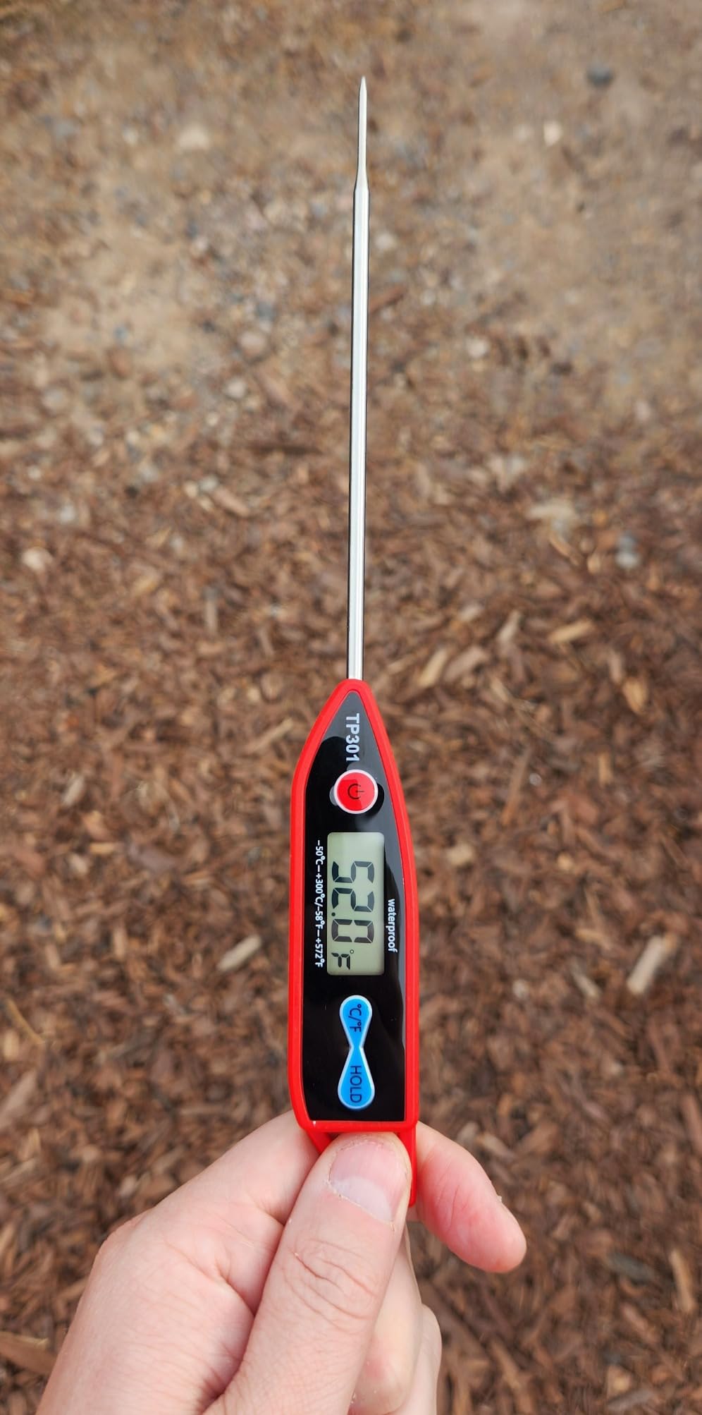 Yacumama Digital Water Thermometer for Liquids, Long Probe | Instant read, waterproof design, for water, liquids, candle making, food, meat and milk customer photo 2
