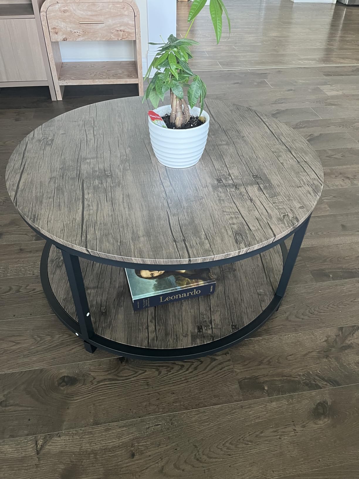 NSdirect Round Coffee Table, 36