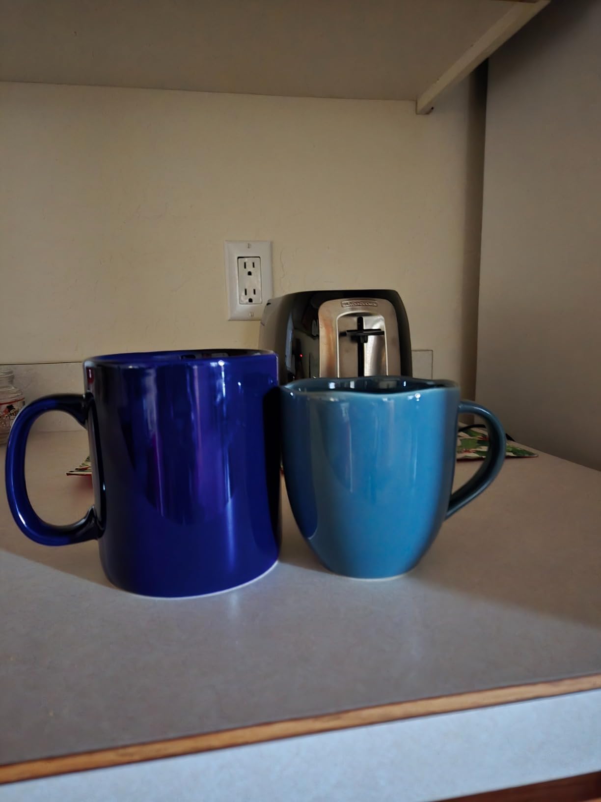 BYCNZB 30oz Super Large Ceramic Coffee Mugs Large Handles Set of 2 (black) customer photo 1