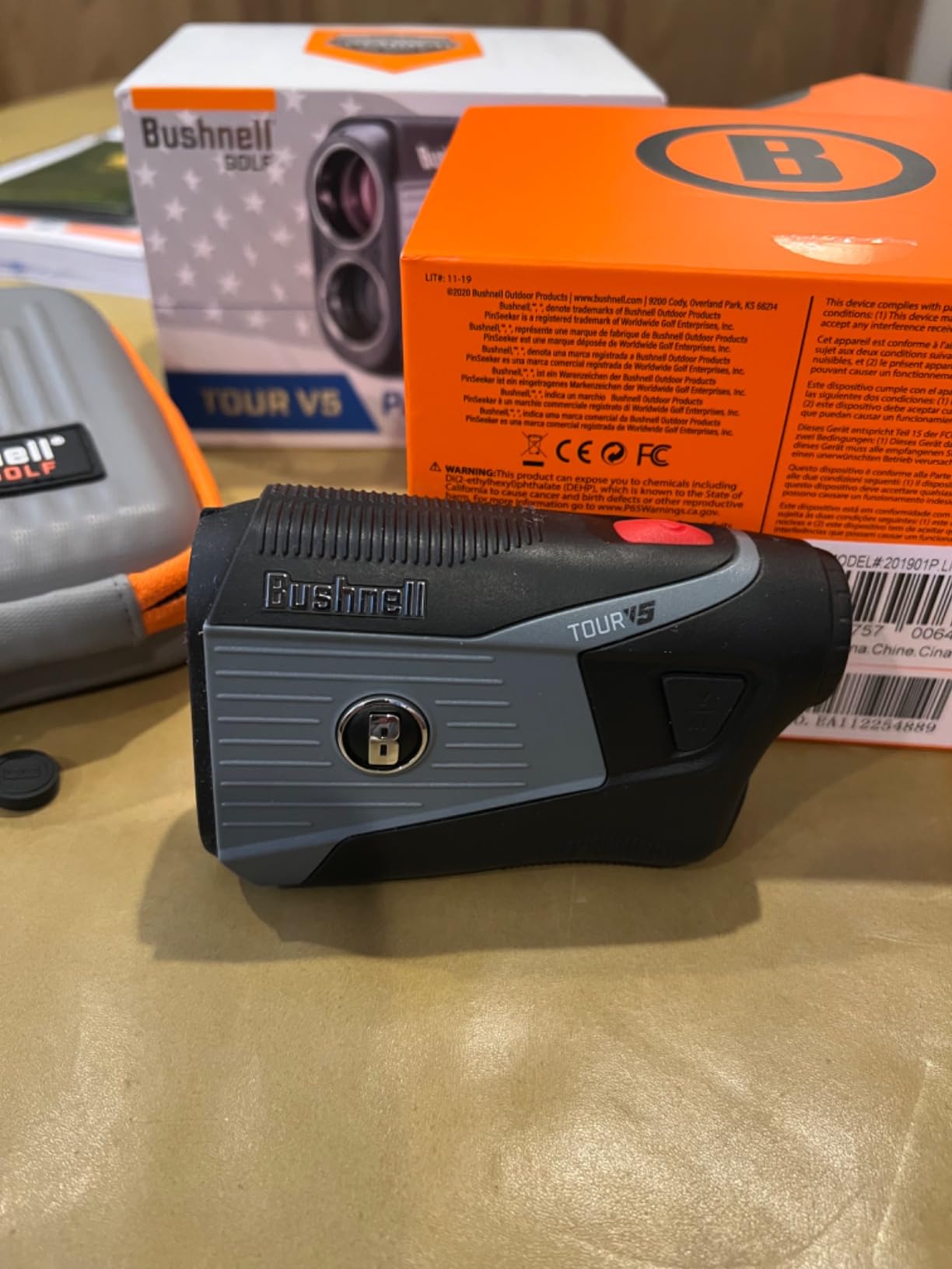Bushnell Golf Tour V5 Patriot Pack, Black customer photo 2