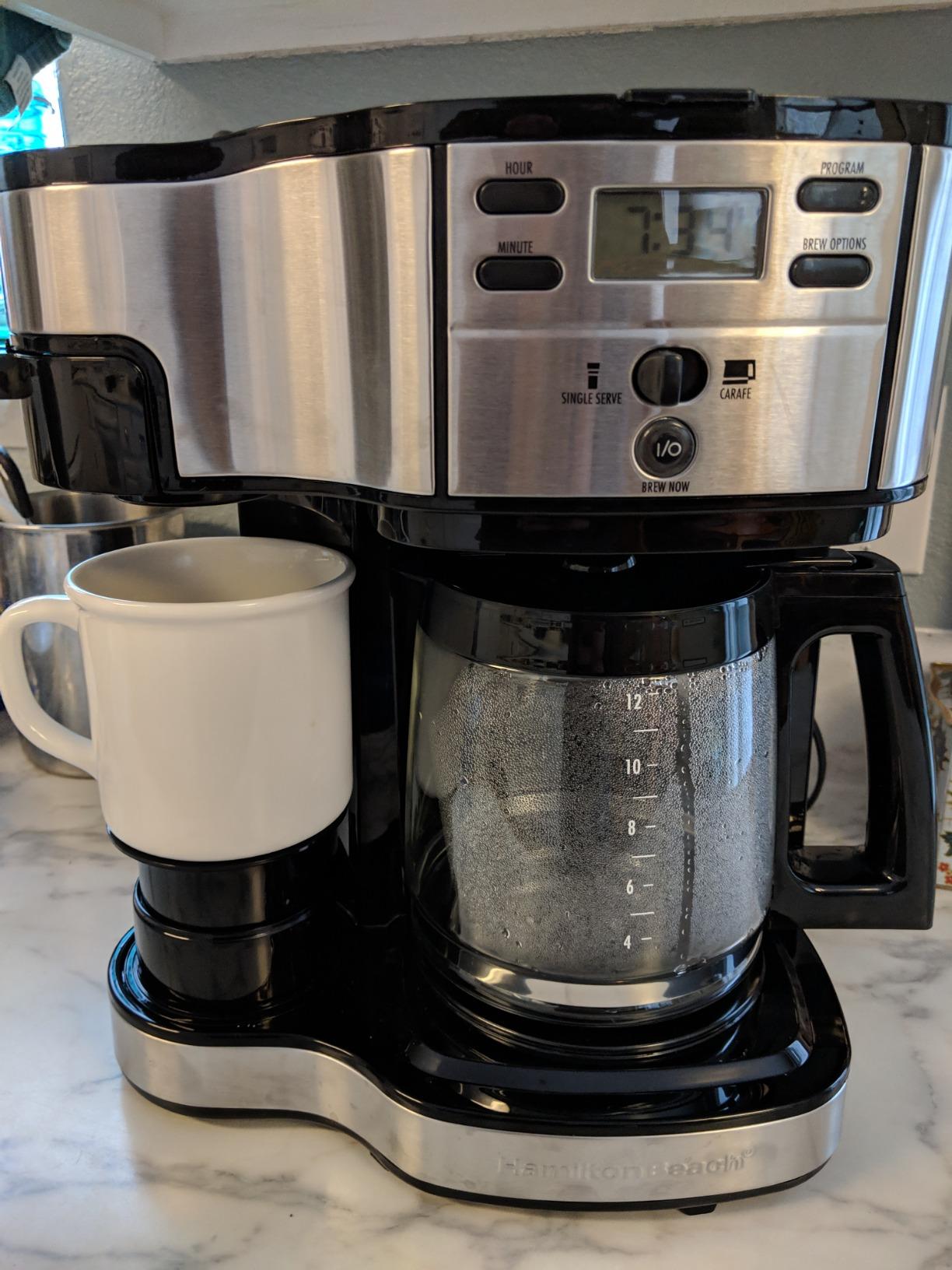 Hamilton Beach 2-Way Programmable Coffee Maker & Single Serve Coffee Maker customer photo 2