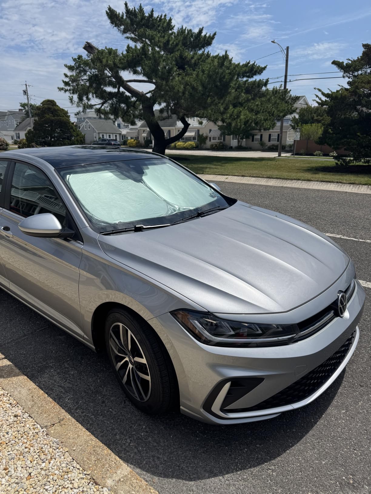 KUST Windshield Sun Shade for Toyota RAV4 2019-2026 customer photo 1