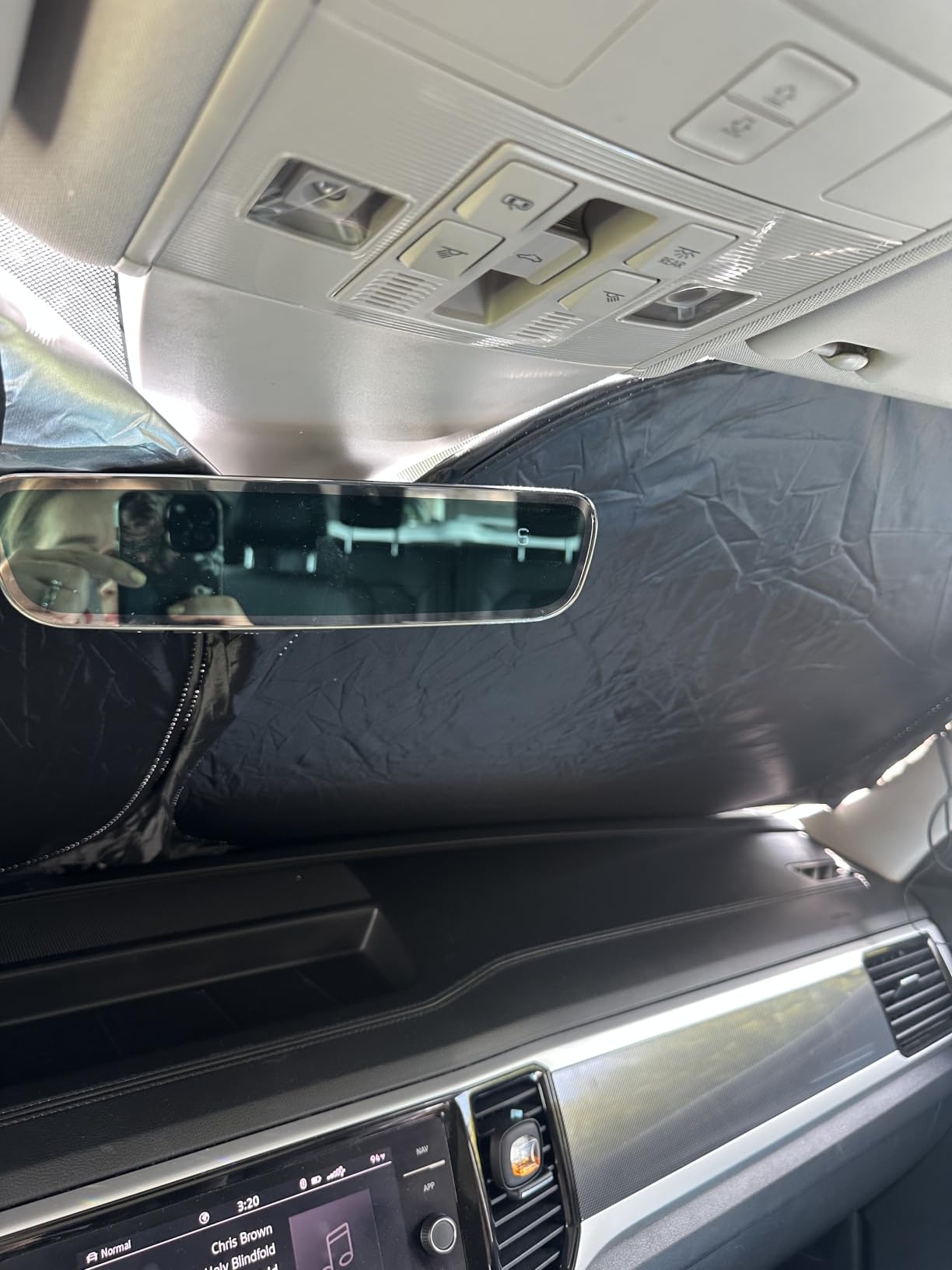 KUST Windshield Sun Shade for Toyota RAV4 2019-2026 customer photo 2