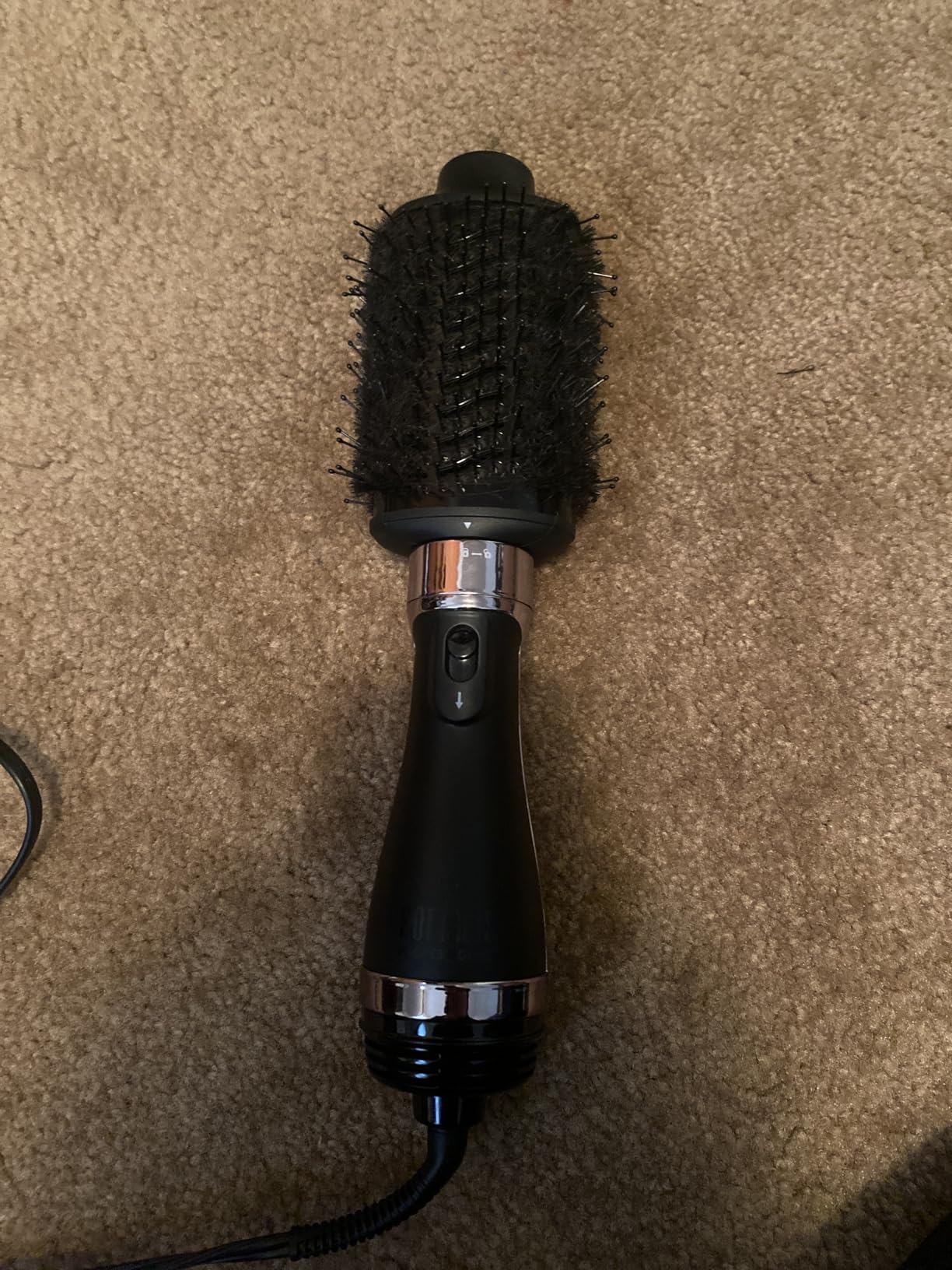 Hot Tools Pro Artist Black Gold Detachable One Step Volumizer and Hair Dryer | Pro Drying & Styling (Large) | Pro Drying & Styling for Salon Blowouts, Detachable Head, 2.8