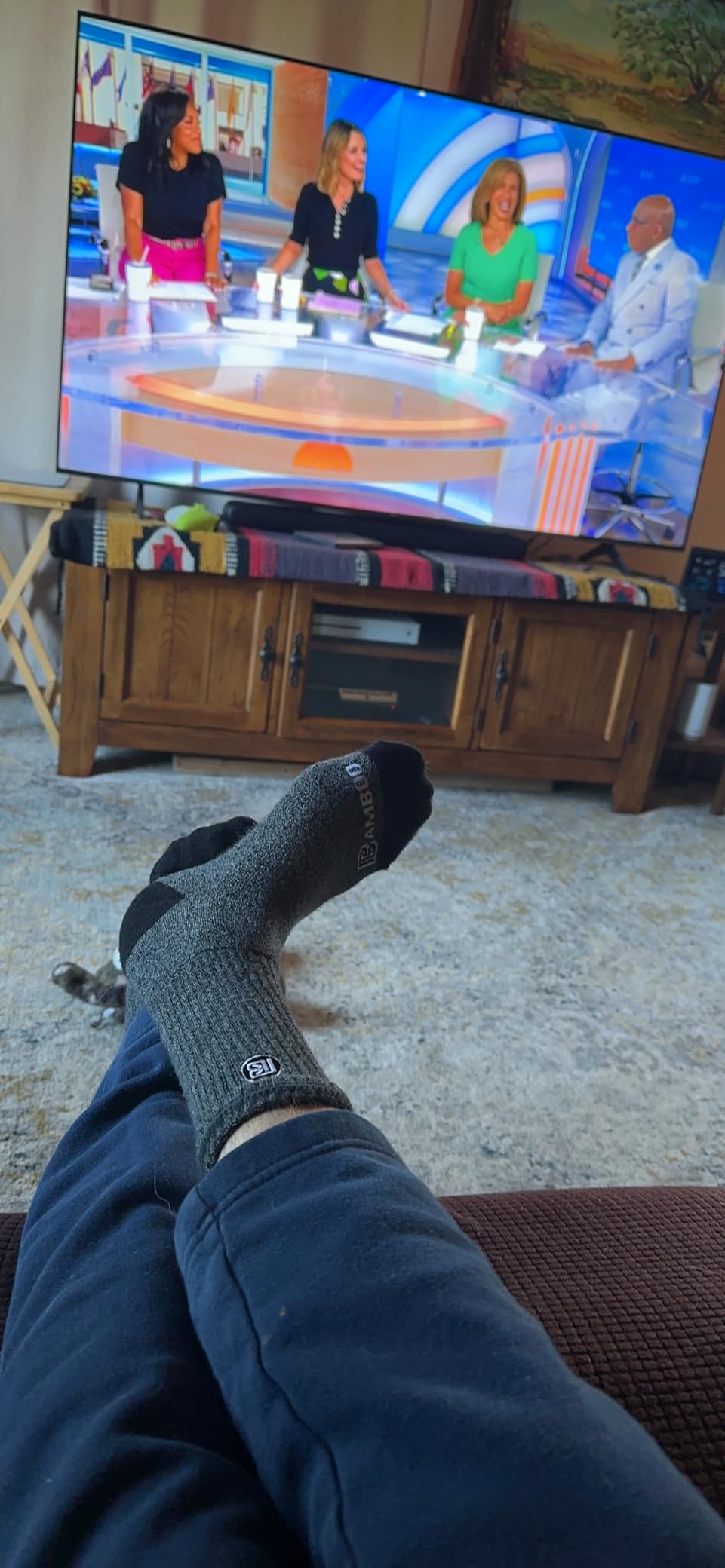 Premium Bamboo Rayon Crew Work Socks - Moisture Wicking, Odor Eliminating Crew Socks for Men customer photo 2