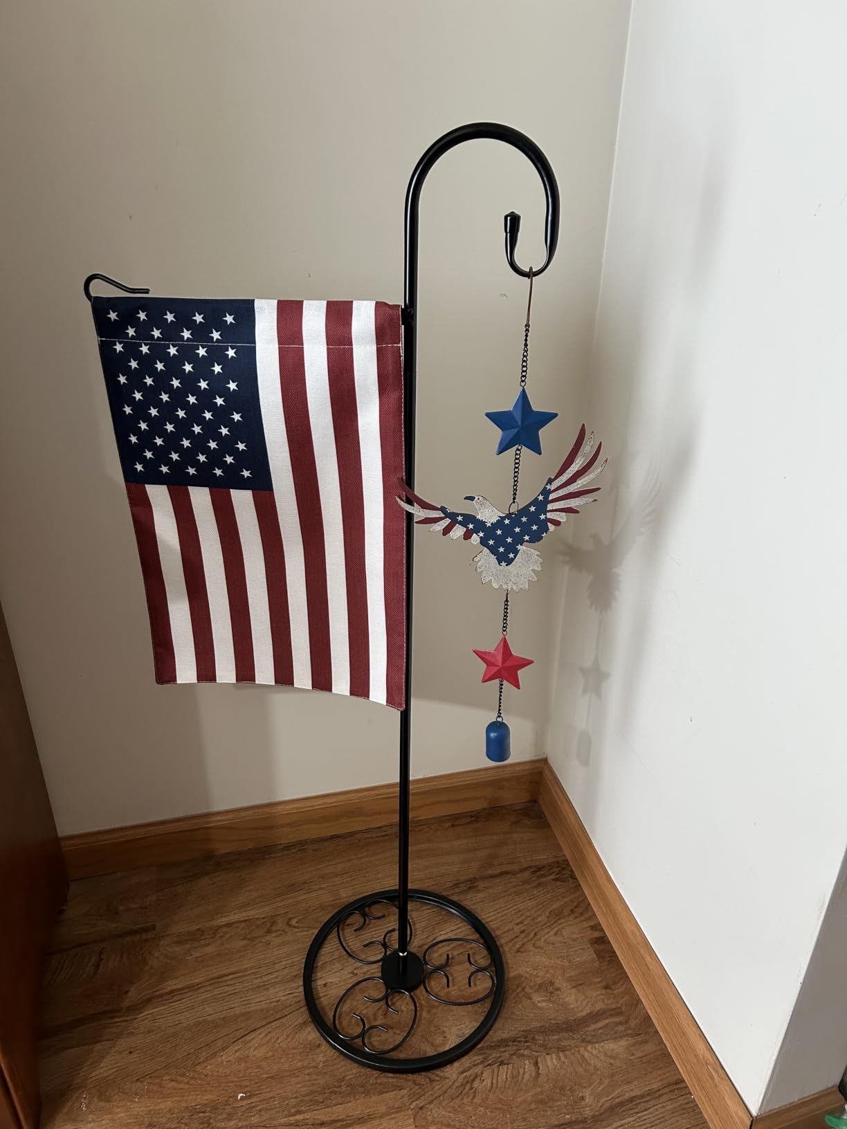 American Flag USA Garden Flag 12 x 18 - Patriotic Double Sided Small Flags for Yard customer photo 1
