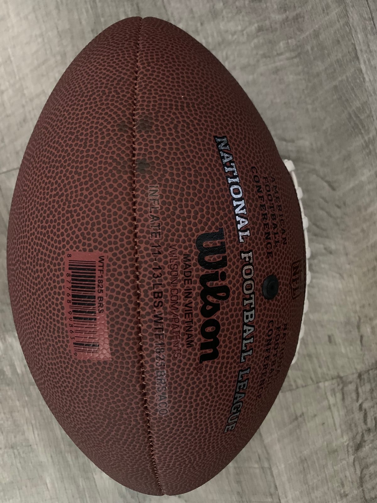 WILSON NFL Authentic Footballs - The Duke customer photo 2