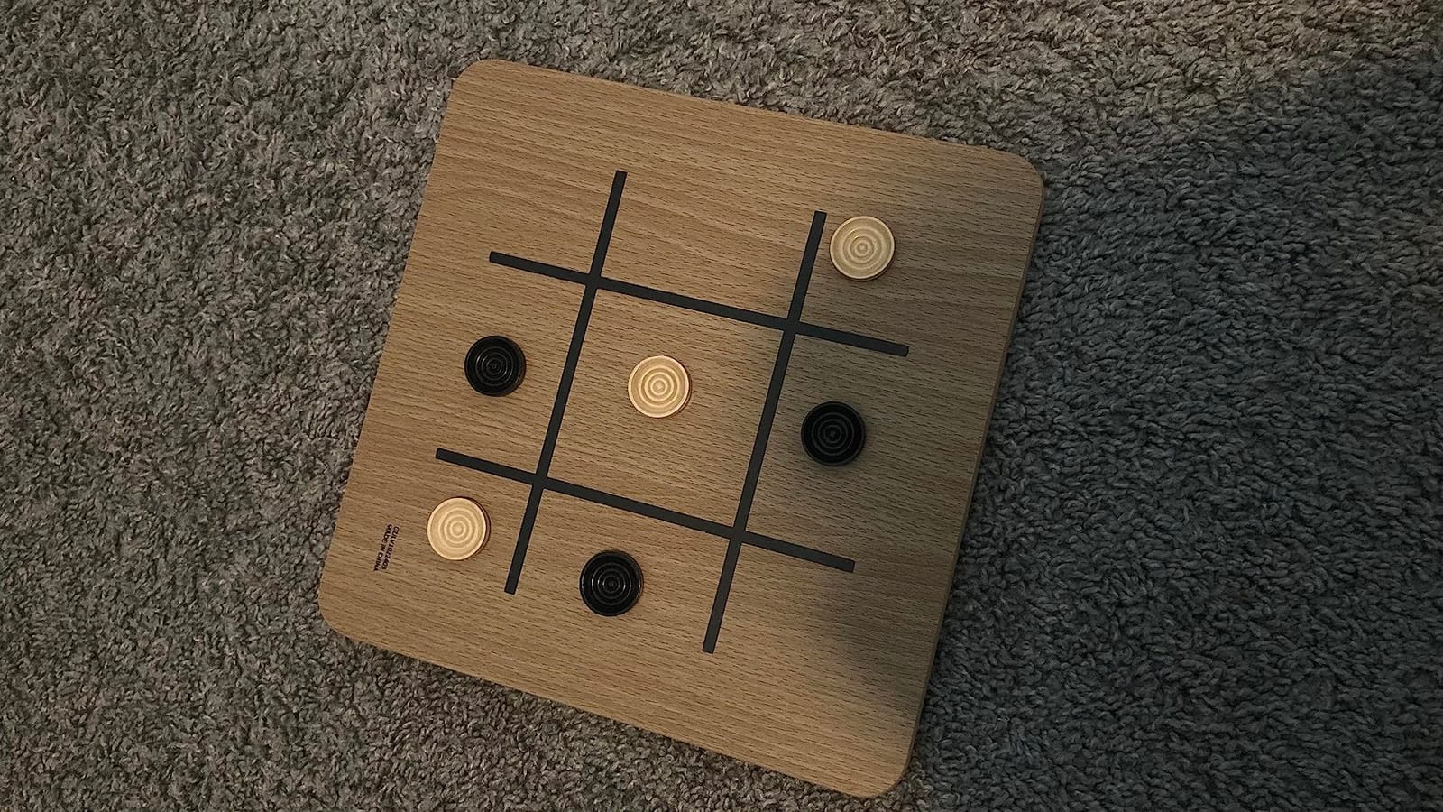 Regal Games - Reversible Wooden Board for Chess, Checkers & Tic-Tac-Toe - 24 Interlocking Wooden Checkers and 32 Standard Chess Pieces - for Age 8 to Adult for Family Fun customer photo 1