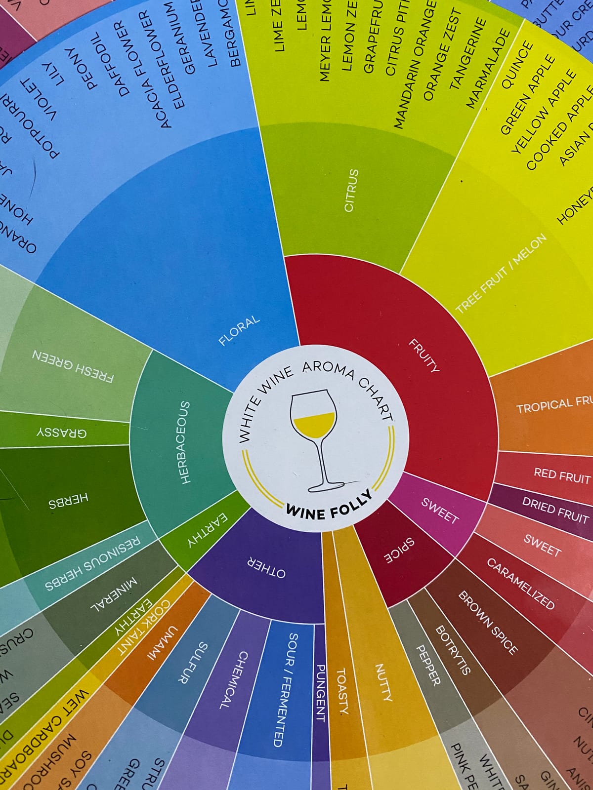 Wine Folly Wine Aroma Wheel Charts - 4-Pack for Red, White, Rosé & Sparkling | Wine Tasting Guide with Aromatic Compound Info | Durable, Glossy Educational Chart Set customer photo 2