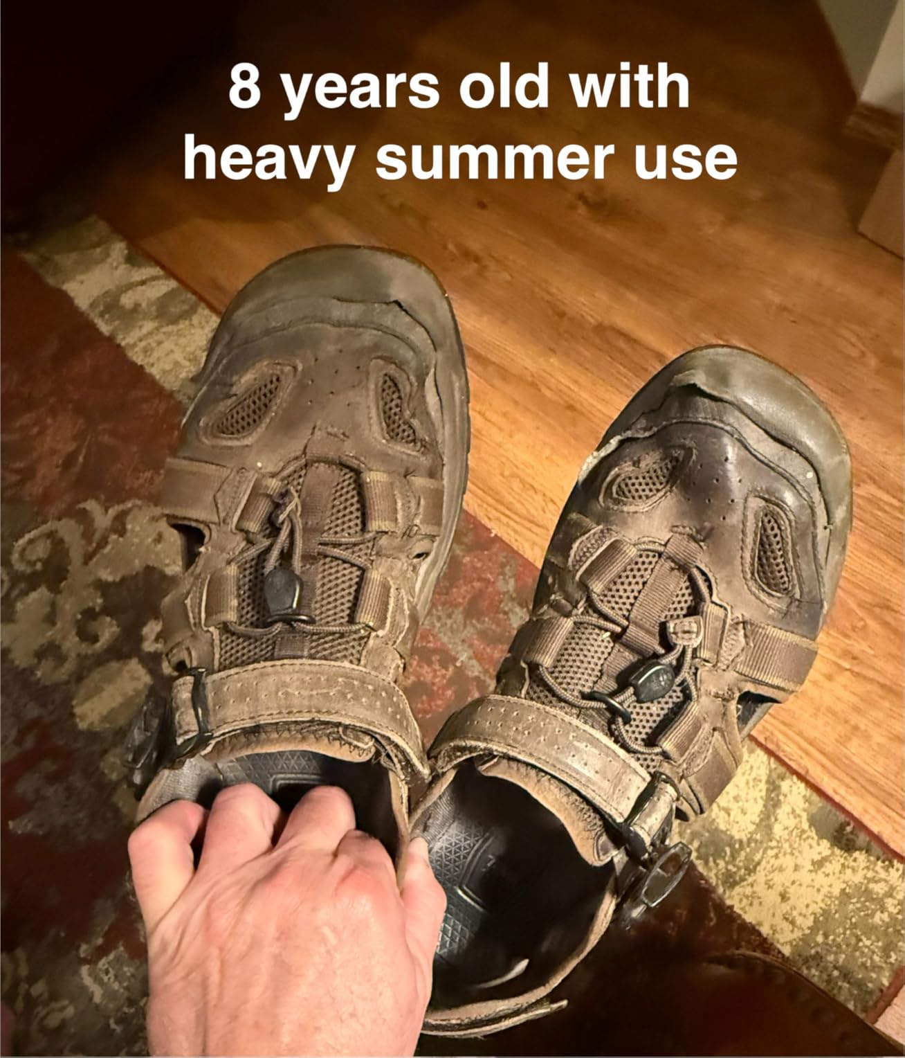 Men's M Omnium 2 Leather Fisherman Sandal customer photo 2