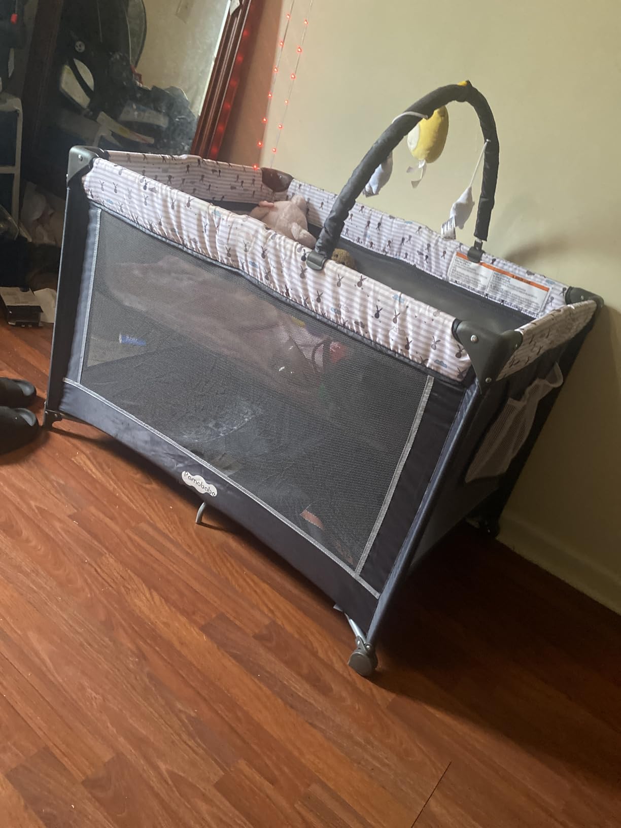 Pamo Babe Pack and Play with Bassinet, Portable Playard for Baby customer photo 1