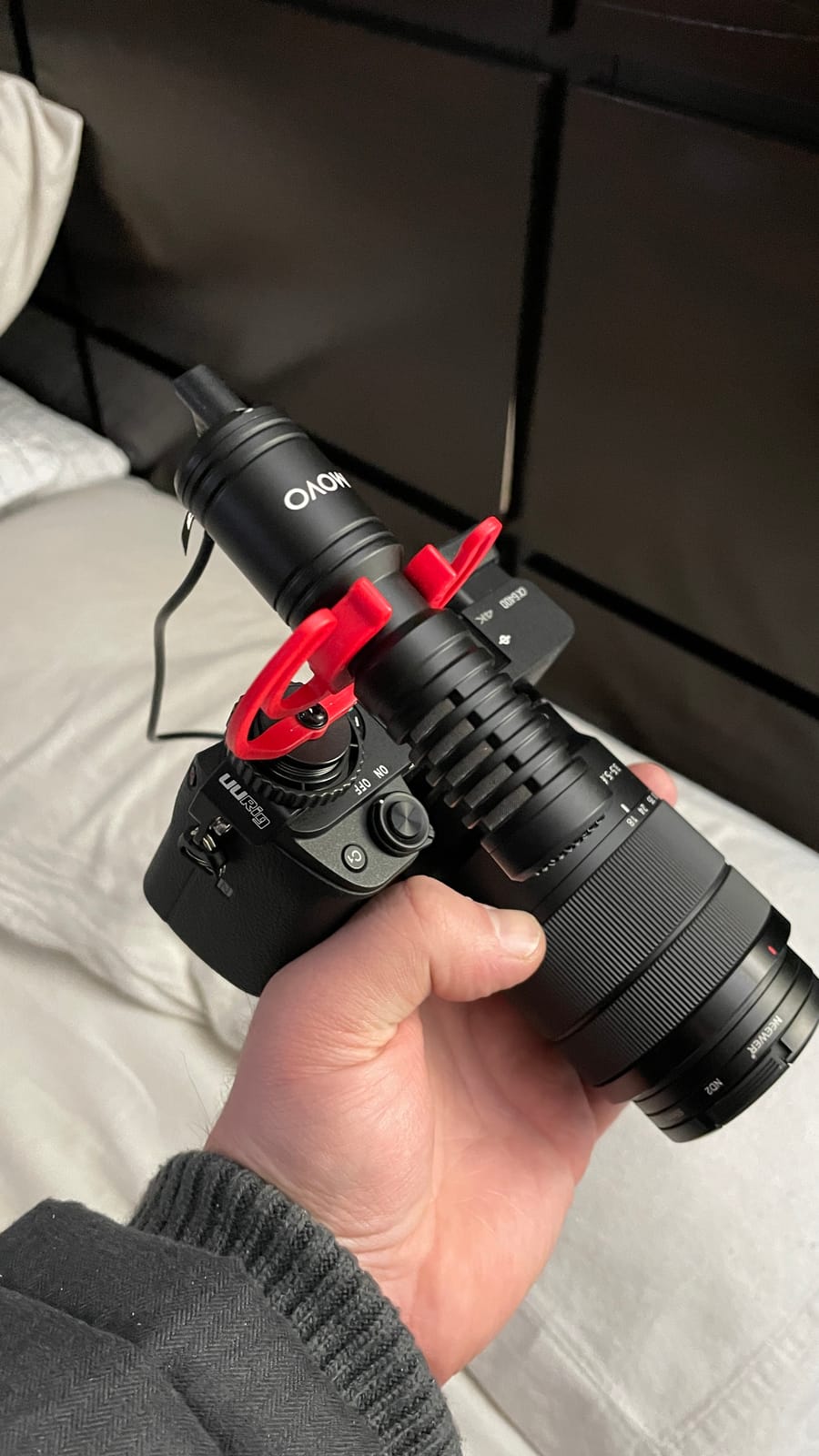 Movo VXR10-PRO Professional Video Microphone for Camera with Rycote Lyre Shock Mount - Shotgun Mic Compatible with DSLR Cameras and iPhone, Android Smartphones customer photo 2