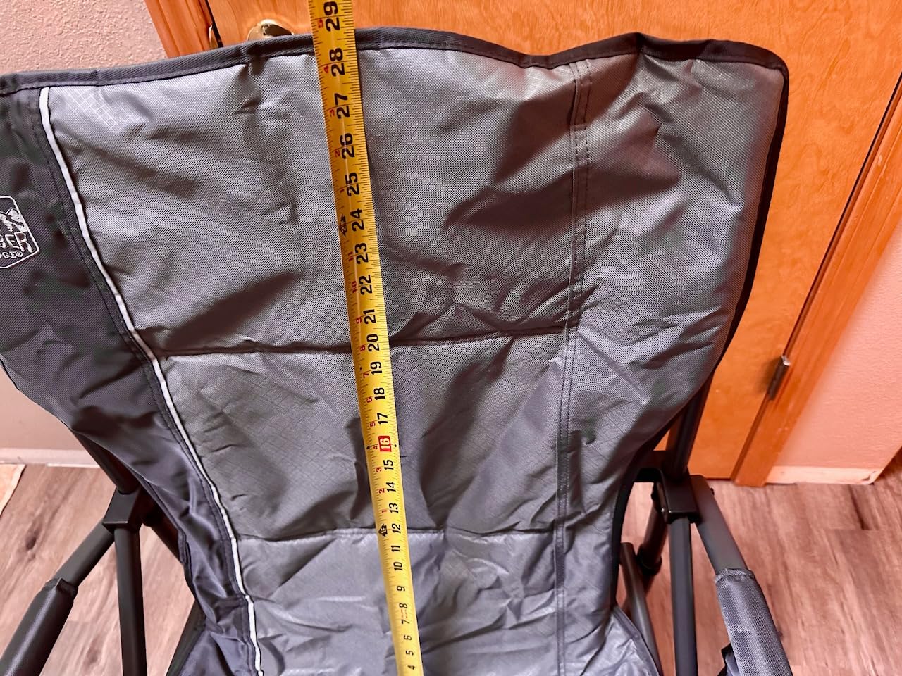 TIMBER RIDGE Oversized Folding Camping Chair High Back Heavy Duty for Adults Support up to 500lbs with Cup Holder, Side Pocket Cooler Bag customer photo 2