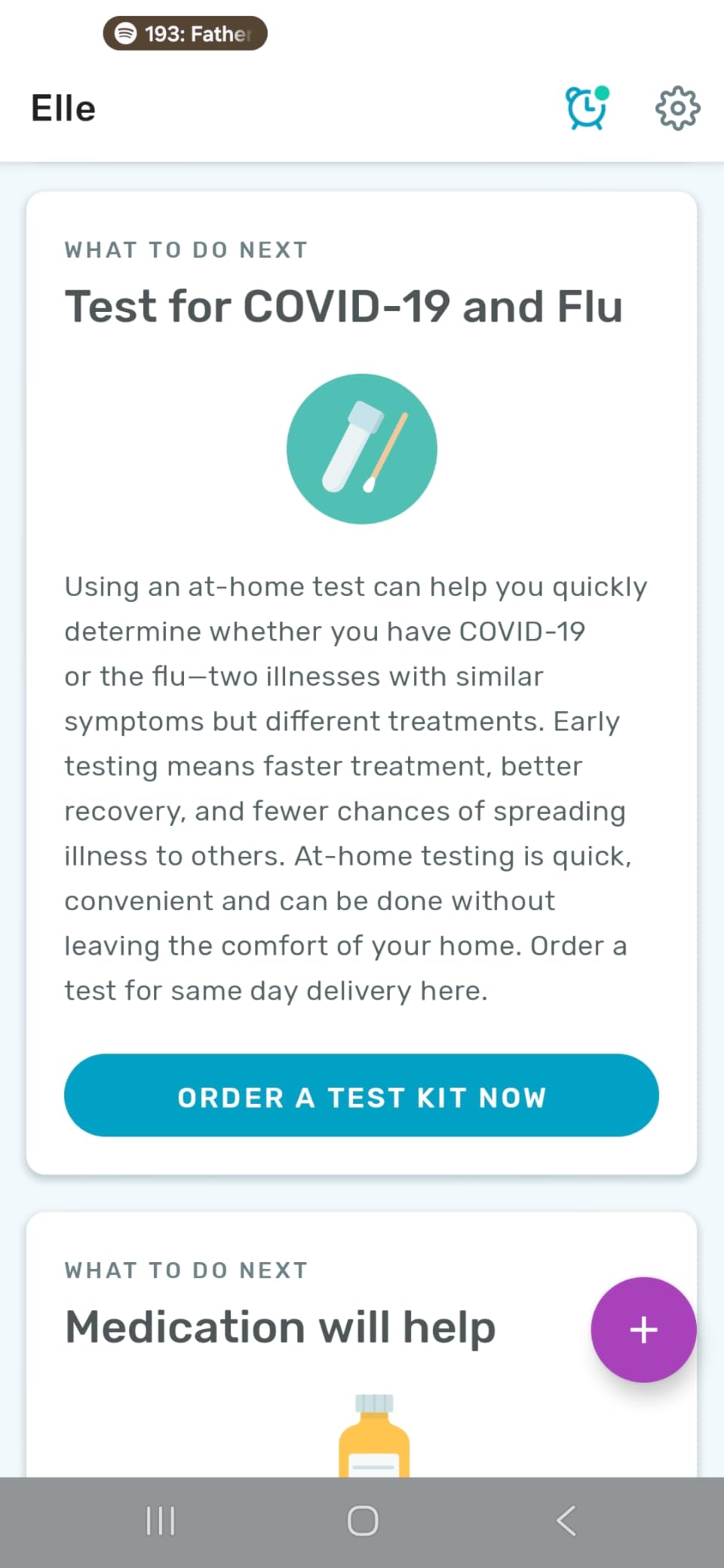 Kinsa QuickCare Smart Digital Thermometer, FDA Cleared | Medical termometro for oral, armpit or rectal readings for babies, kids and adults customer photo 2