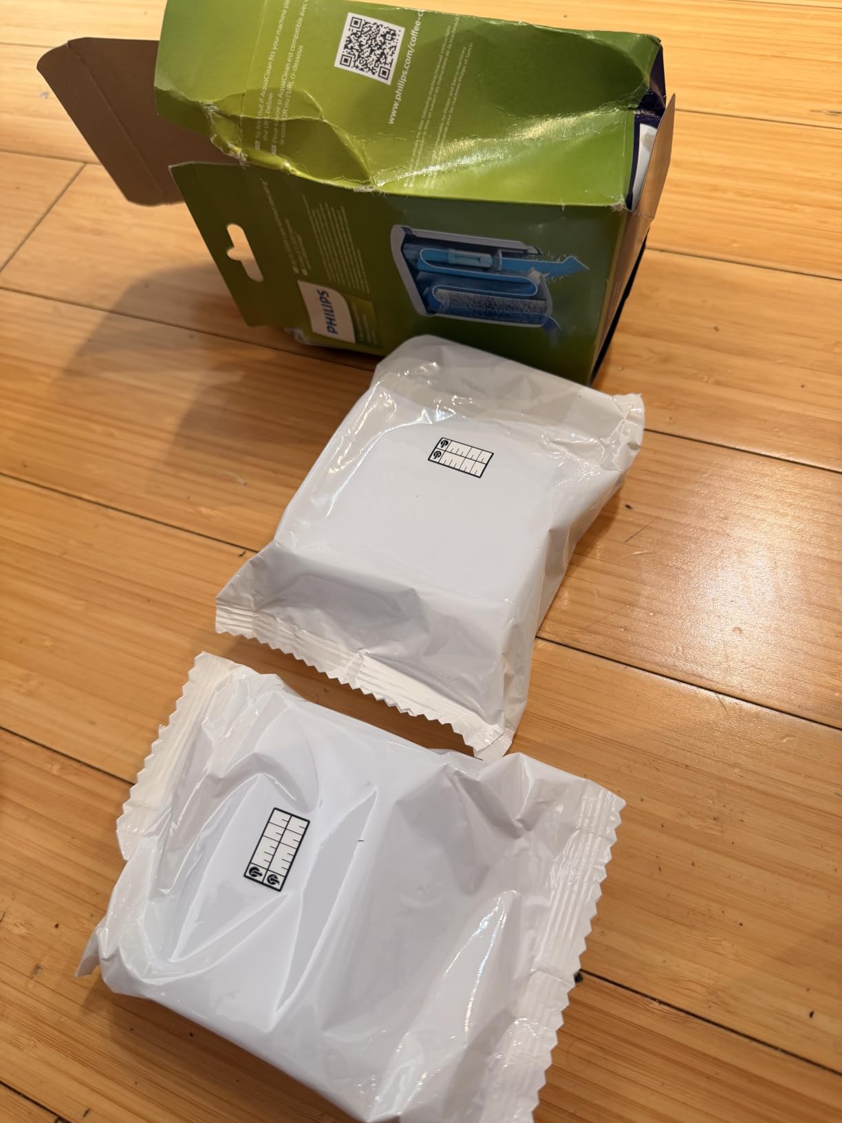 Philips AquaClean Original Calc and Water Filter, No Descaling up to 5,000 cups, Reduces Formation of Limescale, 2 AquaClean Filters, (CA6903/22) customer photo 2