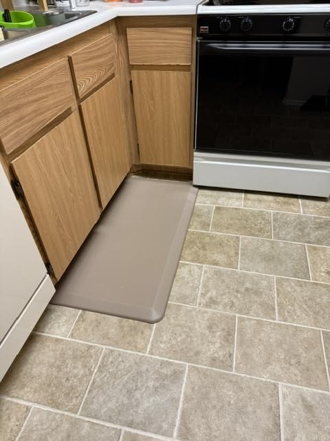 ComfiLife Anti Fatigue Floor Mat - 3/4 Inch Thick Perfect Kitchen Mat, Standing Desk Mat - Comfort at Home, Office, Garage - Durable - Stain Resistant - Non-Slip Bottom (20