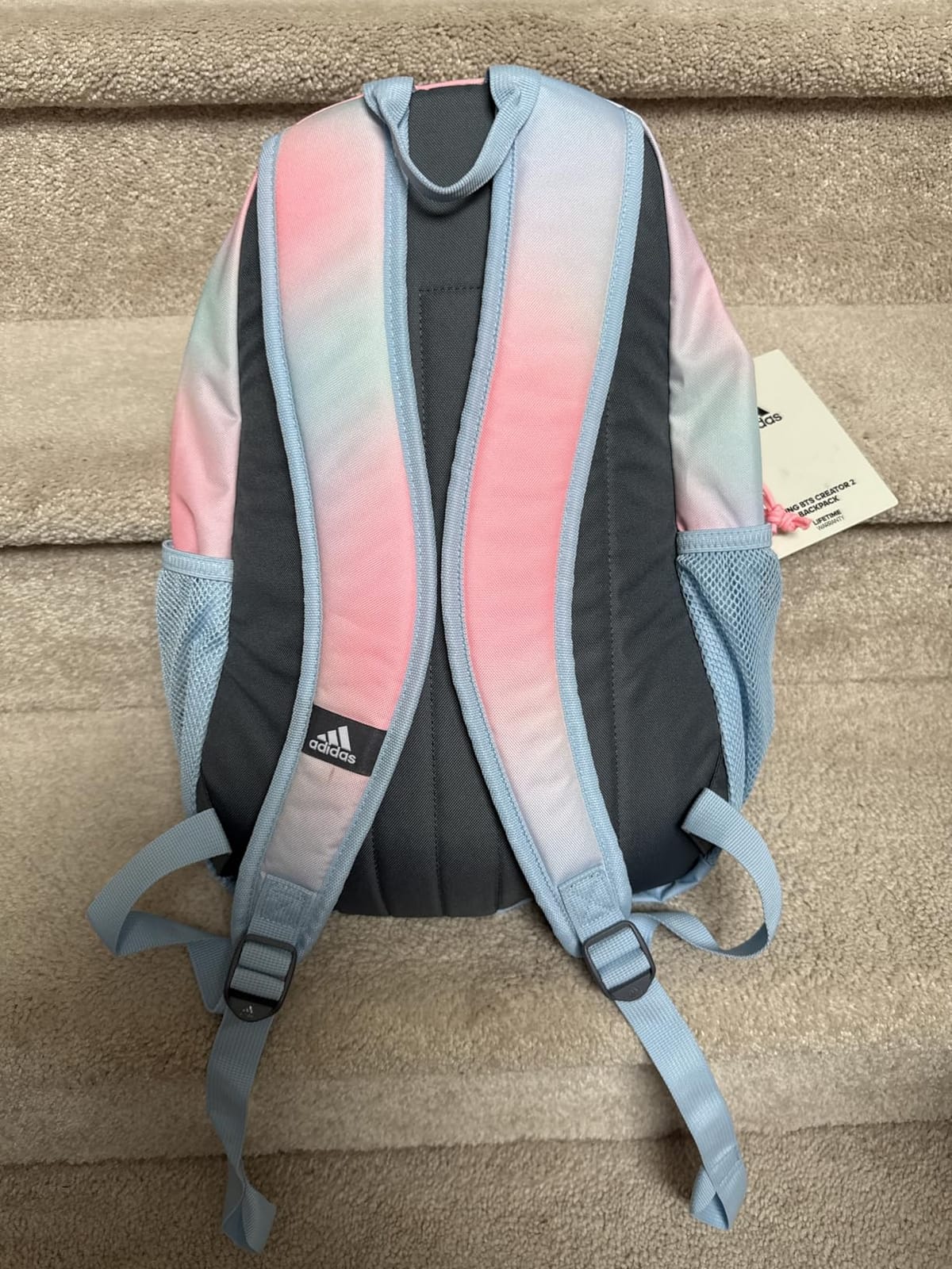 adidas Creator School Backpack 21L | Padded Laptop Sleeve, Durable Build, Right-Sized For Kids, Carries Comfortably, Spills Wipe Away, School Gym & Travel Ready customer photo 2