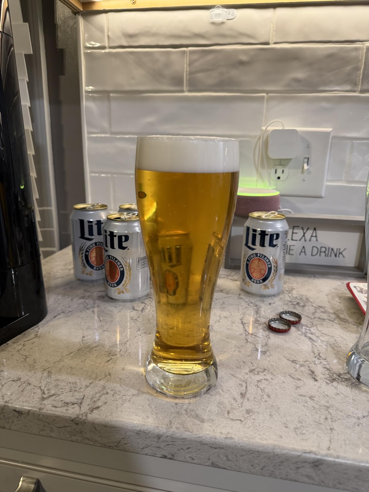 GREEN HOUSE Draft Pour Beer Dispenser & Ultra Fine Foam Maker Mini Kegerator for Home customer photo 1
