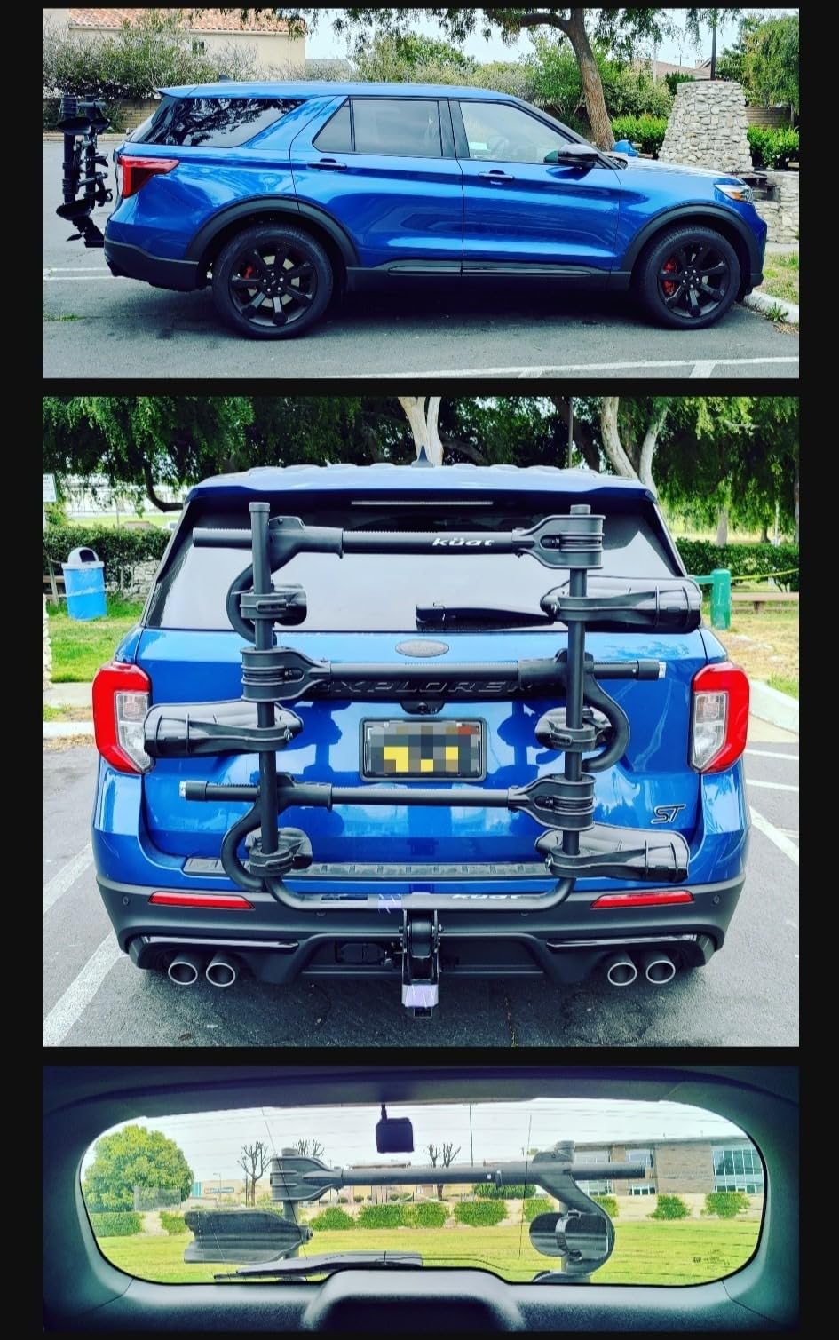 Transfer V2 3-Bike Hitch Bike Rack, 2