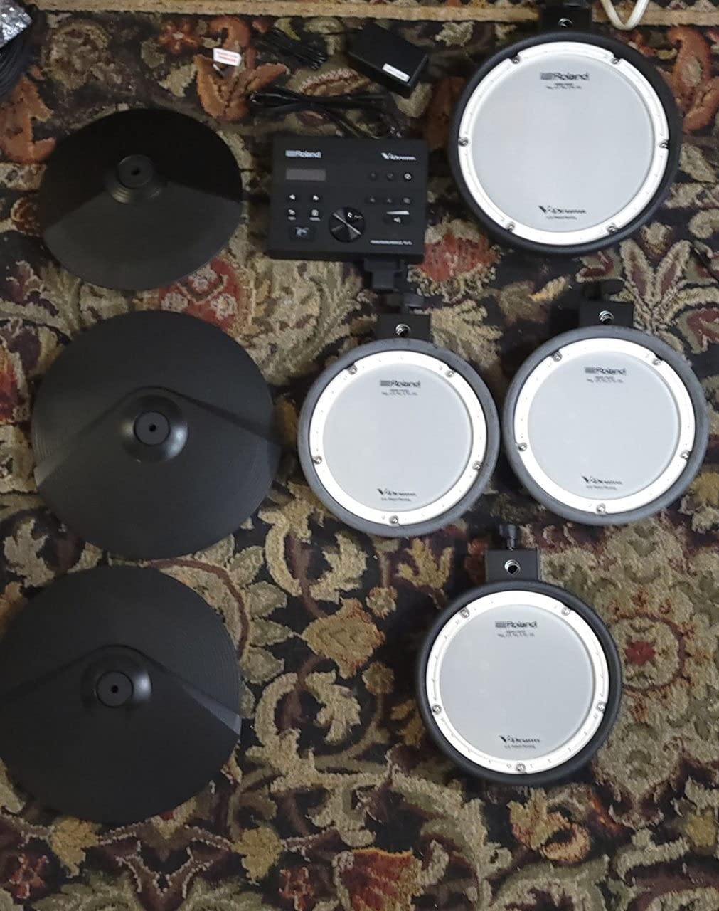 Roland TD-07KV Electronic V-Drums Kit | Legendary Dual-Ply All Mesh Head kit with superior expression and playability, Bluetooth Audio and MIDI, USB customer photo 1