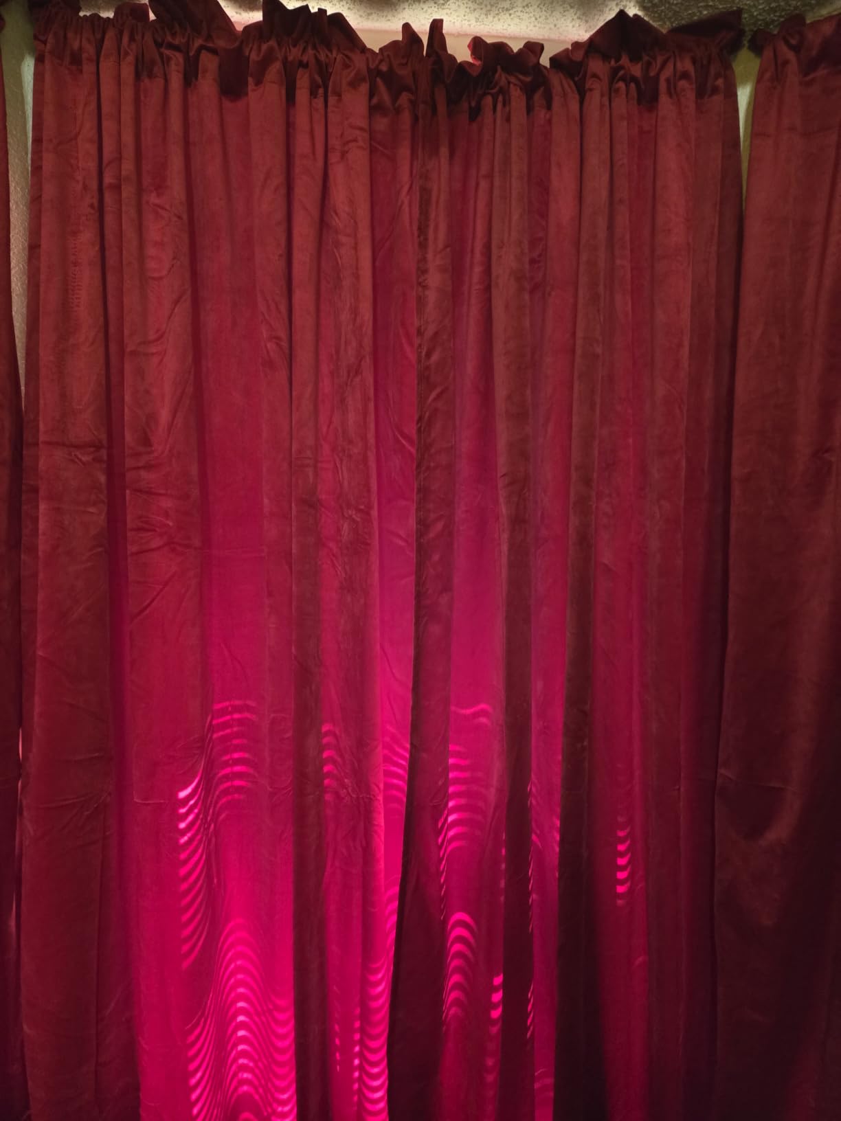 Ivory White Light Filtering Curtains 84 inches, Rod Pocket, 2 Panels | 300GSM Soft Velvet, Privacy & UV Protection, Kids Nursery Safe, Dining Room, Laundry Room, Wedding Party customer photo 1