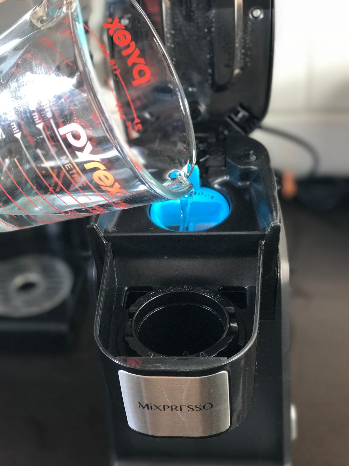 Mixpresso Single Serve Coffee Maker K Cup Coffee Maker for K Pods & Grounds | Compact 800W Red Coffee Machine with 12 Oz Water Tank, Fast Brew & Auto Shut-Off, Small Design for Travel RV, Office & Dorm customer photo 1