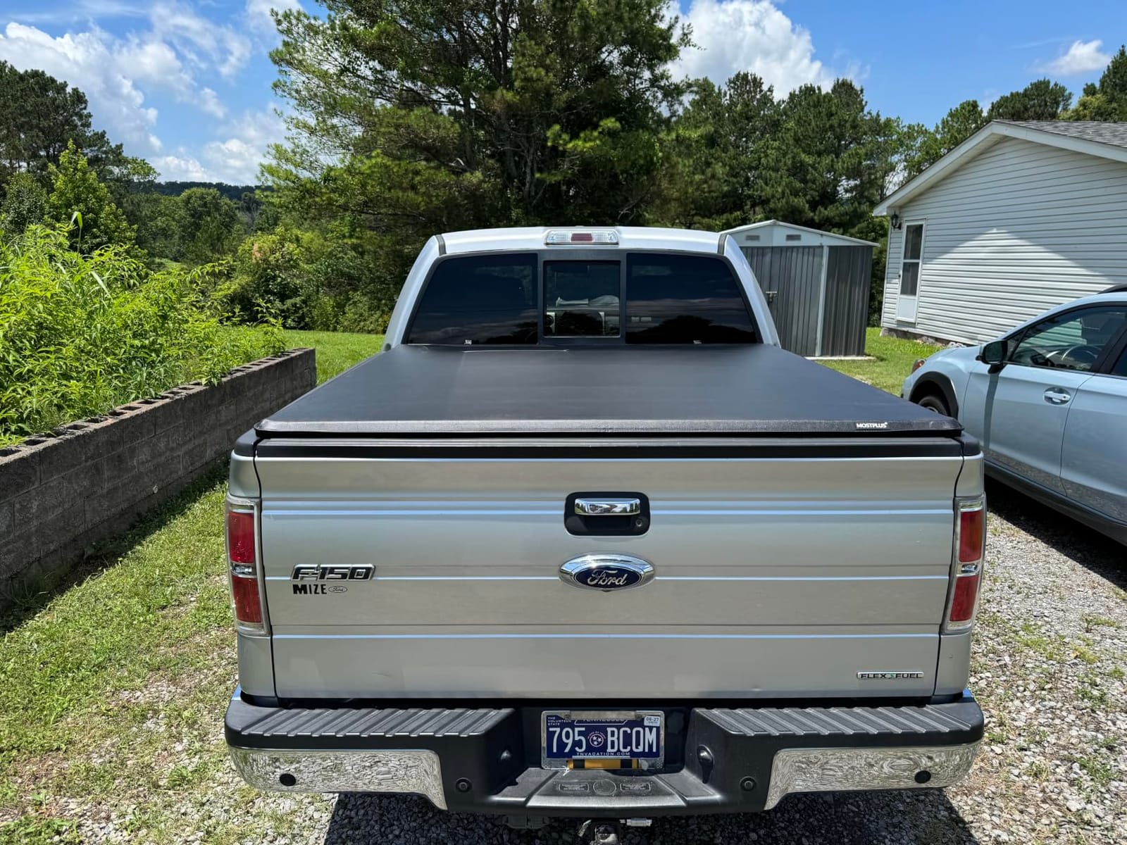 MOSTPLUS 5.5FT Roll-Up Soft Vinyl Truck Bed Tonneau Cover Compatible for Ford F150 F-150 2009-2025 2026 Short Bed On Top (67Inch) customer photo 1