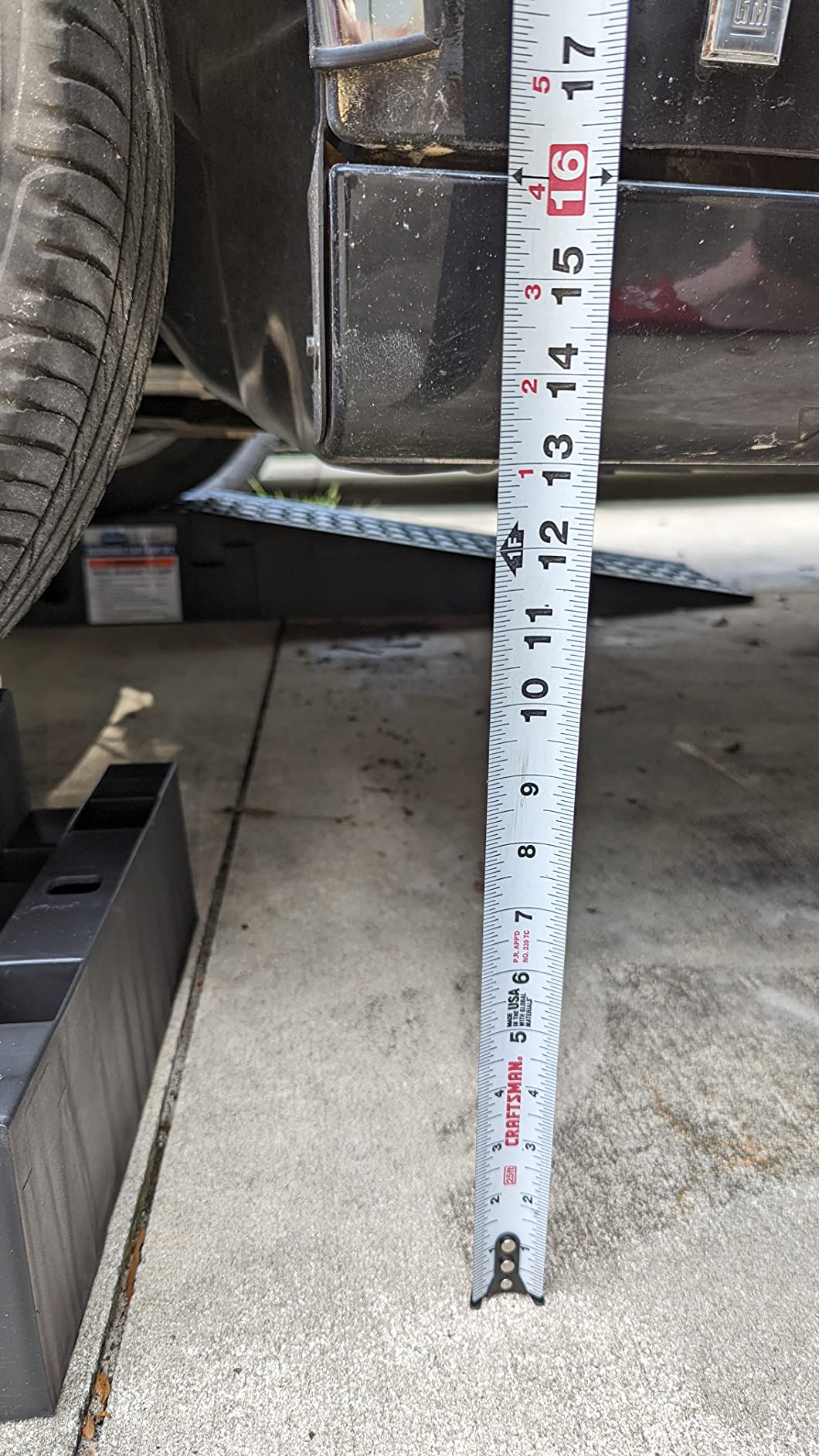 Eastwood Detachable Removable Poly Black Car Ramp Set with 3.6 Tons Load Rating customer photo 2