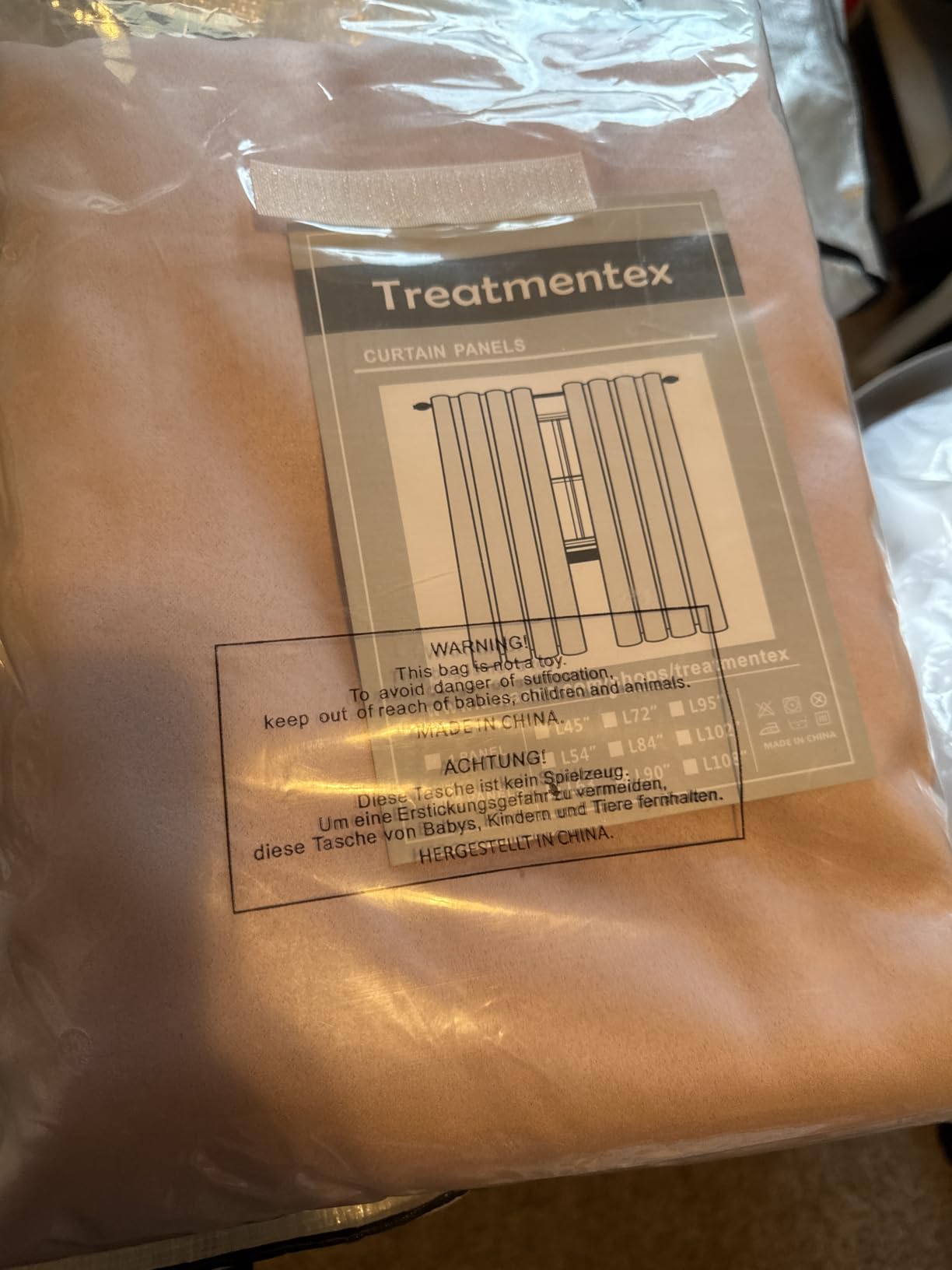Treatmentex Pompom Blackout Curtains for Bedroom Pink Girls 84 inch Energy Efficient Thermal Insulated Living Room Darkening Curtain Panels for Kitchen Nursery Room 52