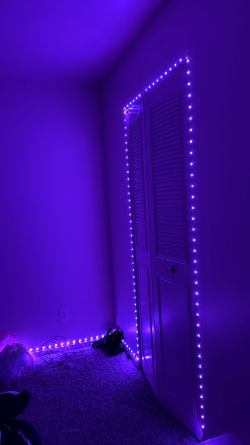 DAYBETTER Smart WiFi Led Lights 100ft, Tuya App Controlled Led Strip Lights, Work with Alexa and Google Assistant, Timer Schedule, Color Changing Led Lights for Bedroom Party Kitchen customer photo 2