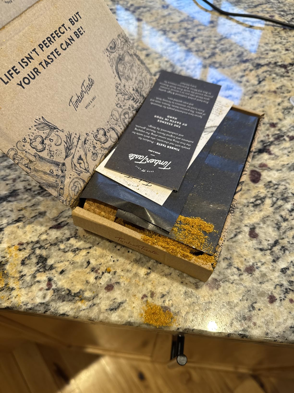 TIMBER TASTE World Spice Sampler Set - 5 Exotic Blends Chimichurri Chakalaka Paella Tandoori Tzatziki customer photo 2