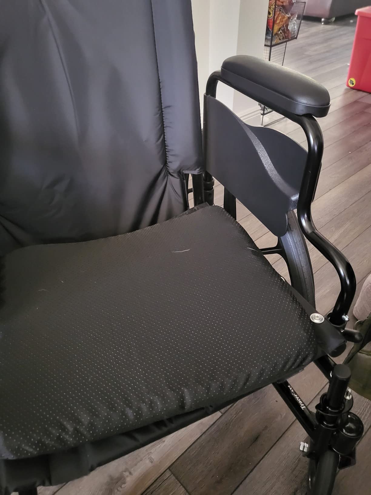 SelectSoma Double-Thick Gel Seat Cushion for Long Sitting Pressure Relief for Back, Sciatica, Coccyx, Tailbone Pain - Cushion for Airplane Travel, Office Chair, Wheelchair, Car & Truck - Egg Seat Pad customer photo 1