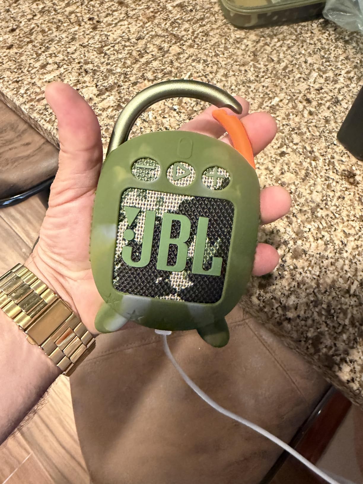 JBL Clip 4, Teal - Portable Bluetooth 5.1 Speaker - Up to 10 Hours of Play - Waterproof & Dust Resistant - Includes Noise & Echo-Canceling Speakerphone customer photo 2