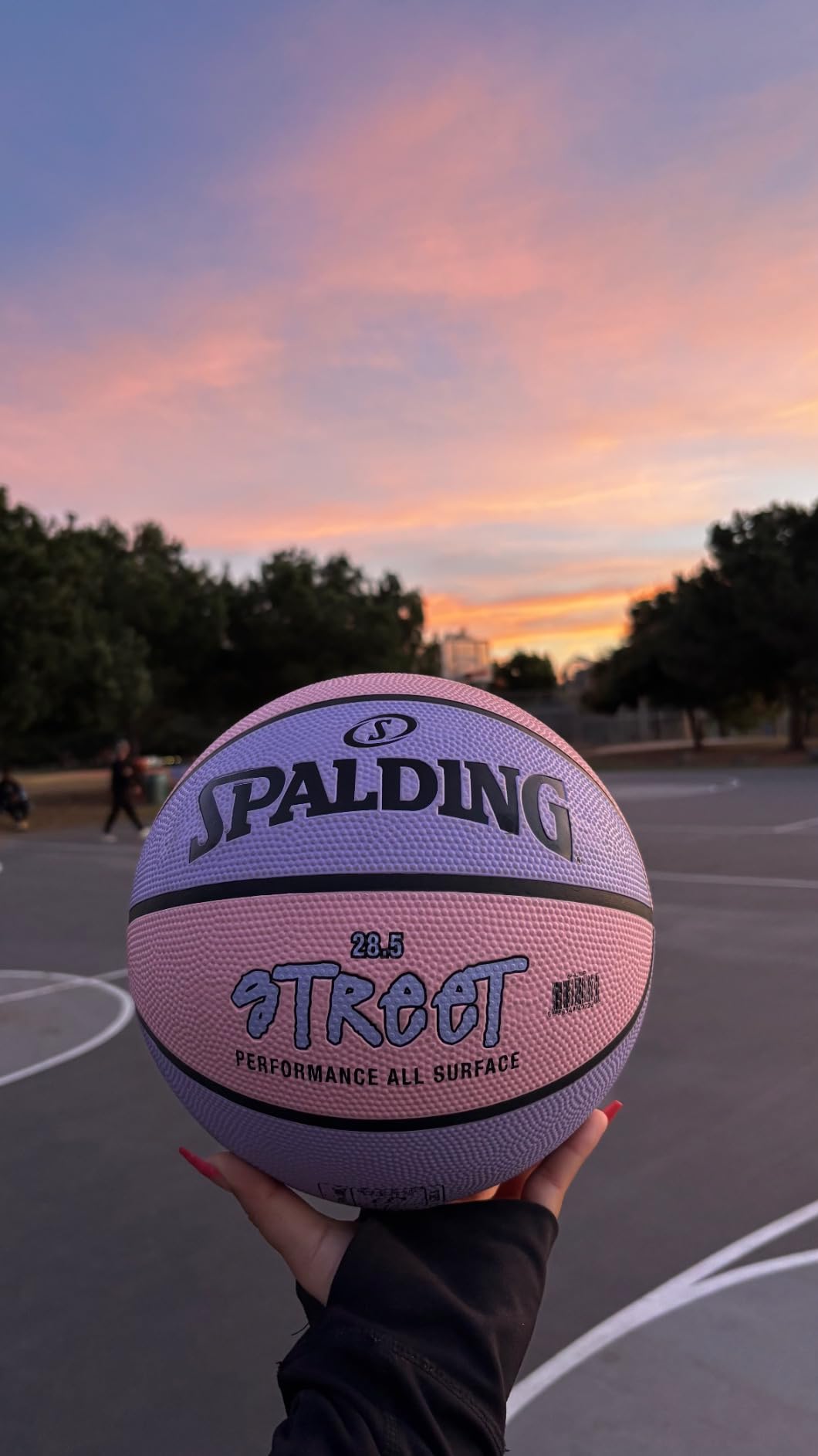 Spalding Outdoor Rubber Basketballs | Performance Rubber Cover Designed for Outdoor Play | Multiple Sizes & Colors customer photo 1