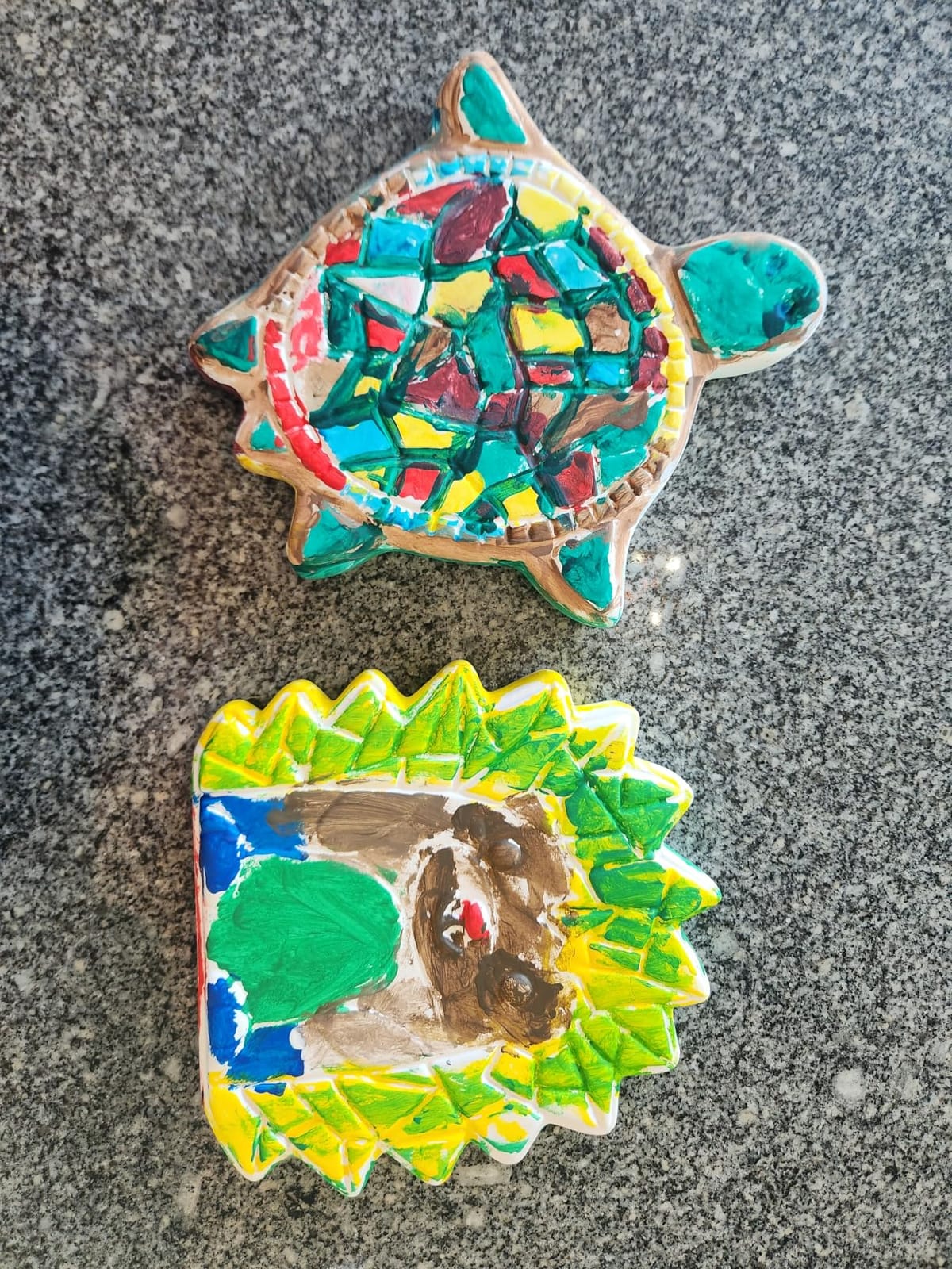 Creative Roots Paint Your Own Bunny Garden Stone, Craft Kits, Stepping Stones Kit for Kids, Ceramics to Paint, Ages 6+ customer photo 1