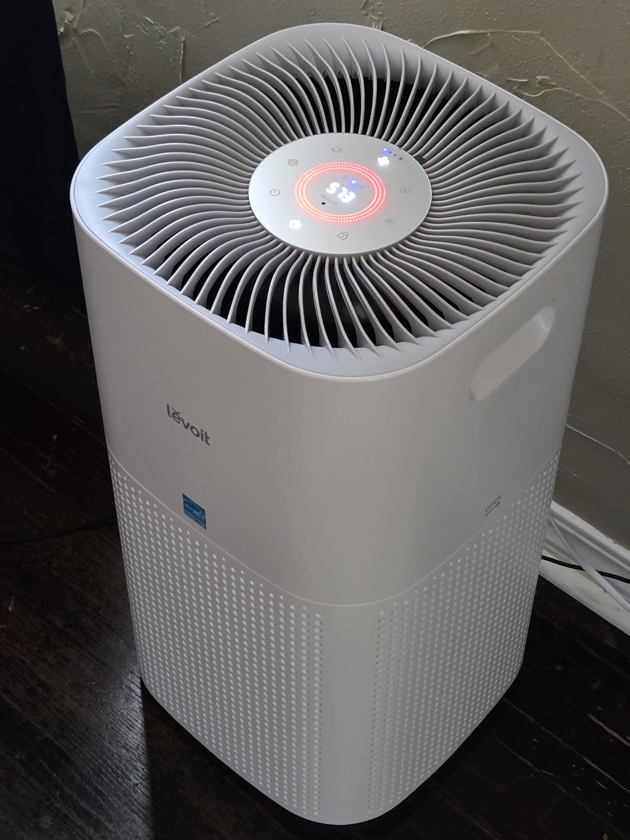 LEVOIT Smart Air Purifiers for Home Large Room Up to 1733 Ft² Core 400S-P | HEPA Sleep Mode, AHAM VERIFIDE, Auto Mode, Air Quality Monitor, 3-in-1 Filter For Pet Allergy, Smoke, Dust, ChildLock, White customer photo 2