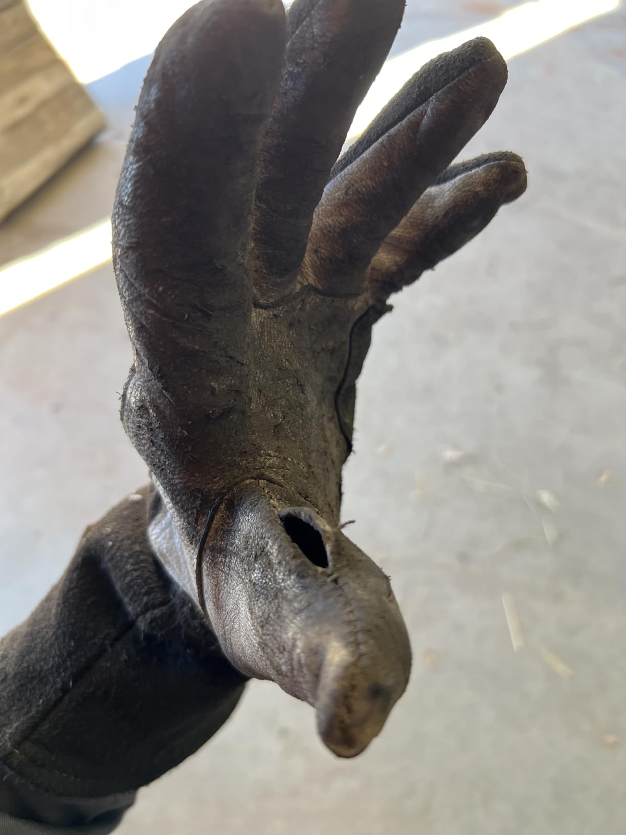 YESWELDER Premium Goatskin TIG Welding Gloves | Top Grain Leather | High Dexterity | True - Fit-Large customer photo 2