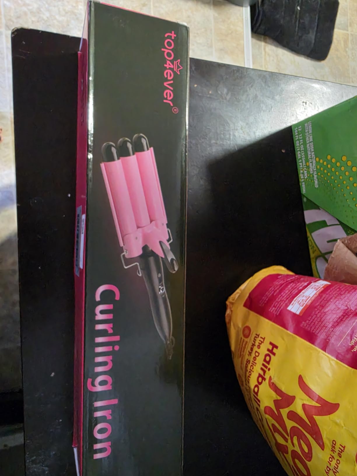 TOP4EVER 3 Barrel Curling Iron, 1-Inch Hair Crimper Tool for Women customer photo 2